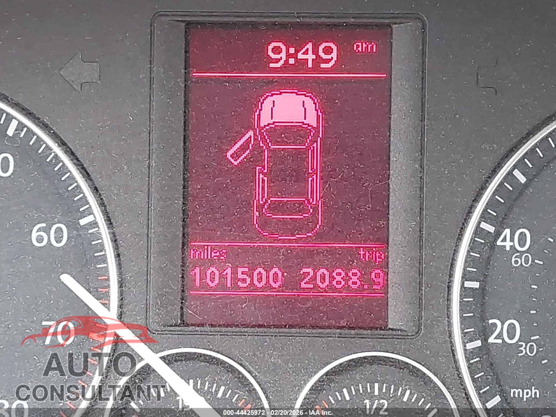 VOLKSWAGEN EOS 2009 - WVWBA71F99V013508