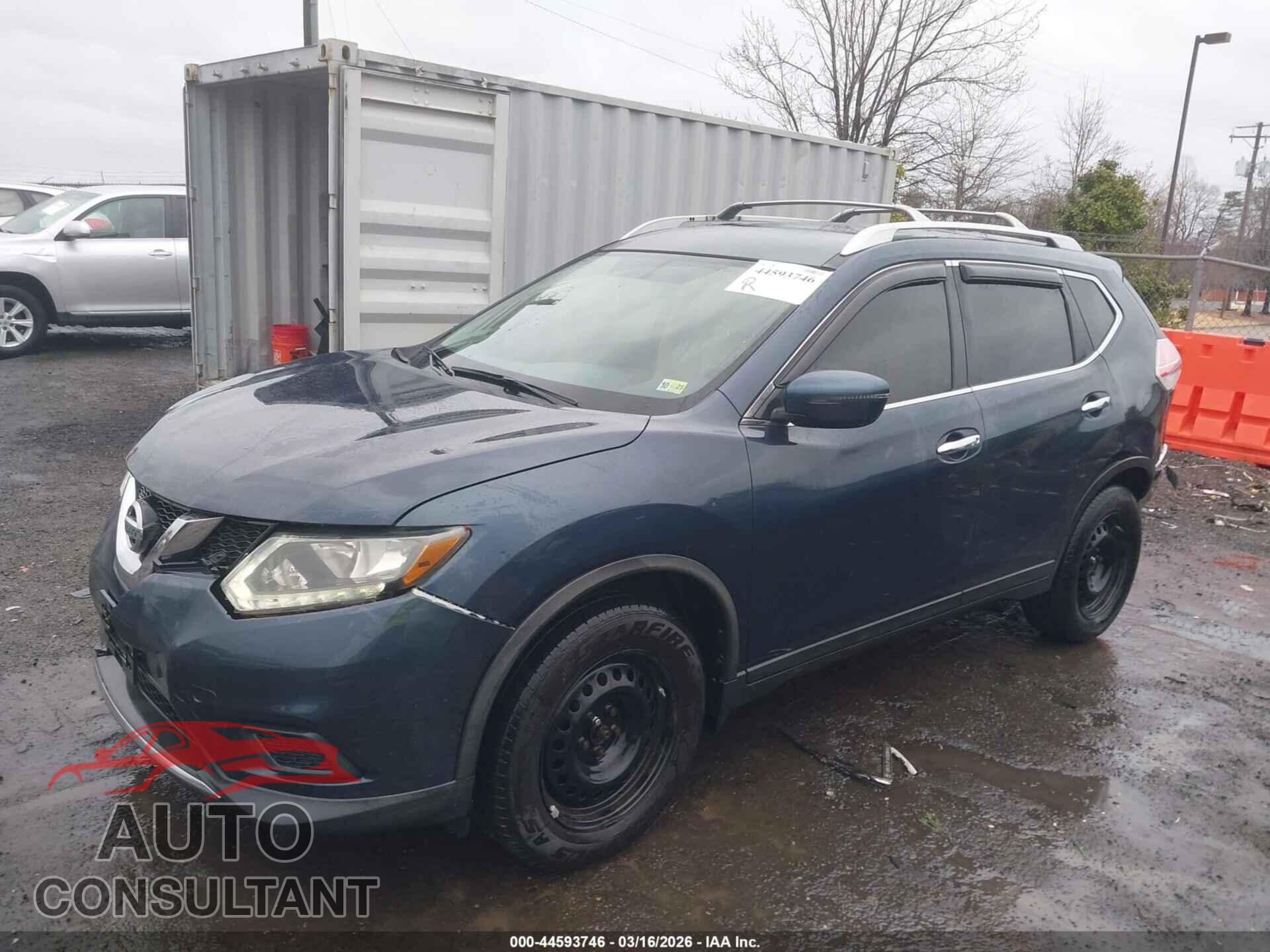 NISSAN ROGUE 2016 - KNMAT2MV8GP644070