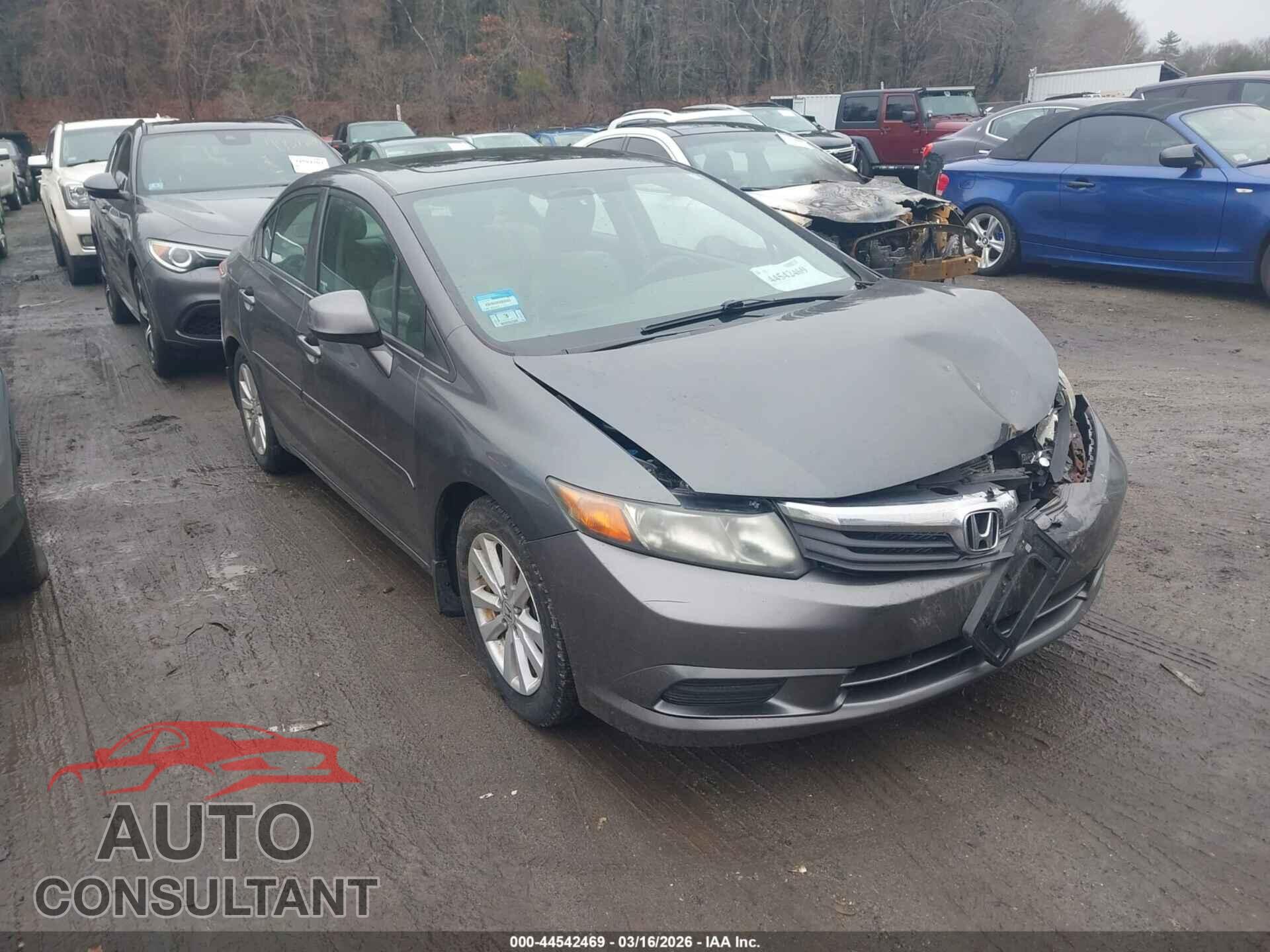 HONDA CIVIC 2012 - 2HGFB2F98CH516890