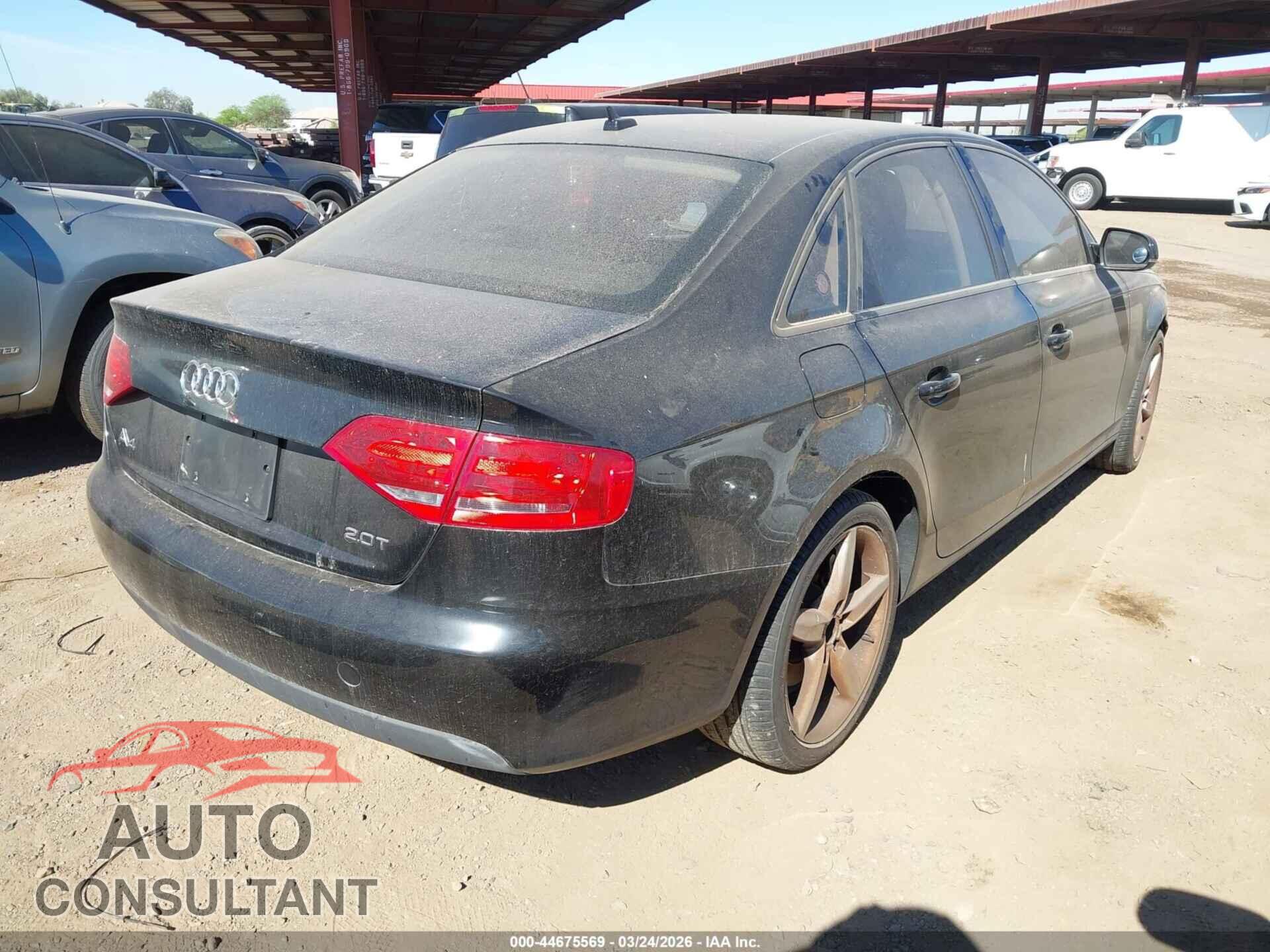 AUDI A4 2010 - WAUAFAFL9AN032893