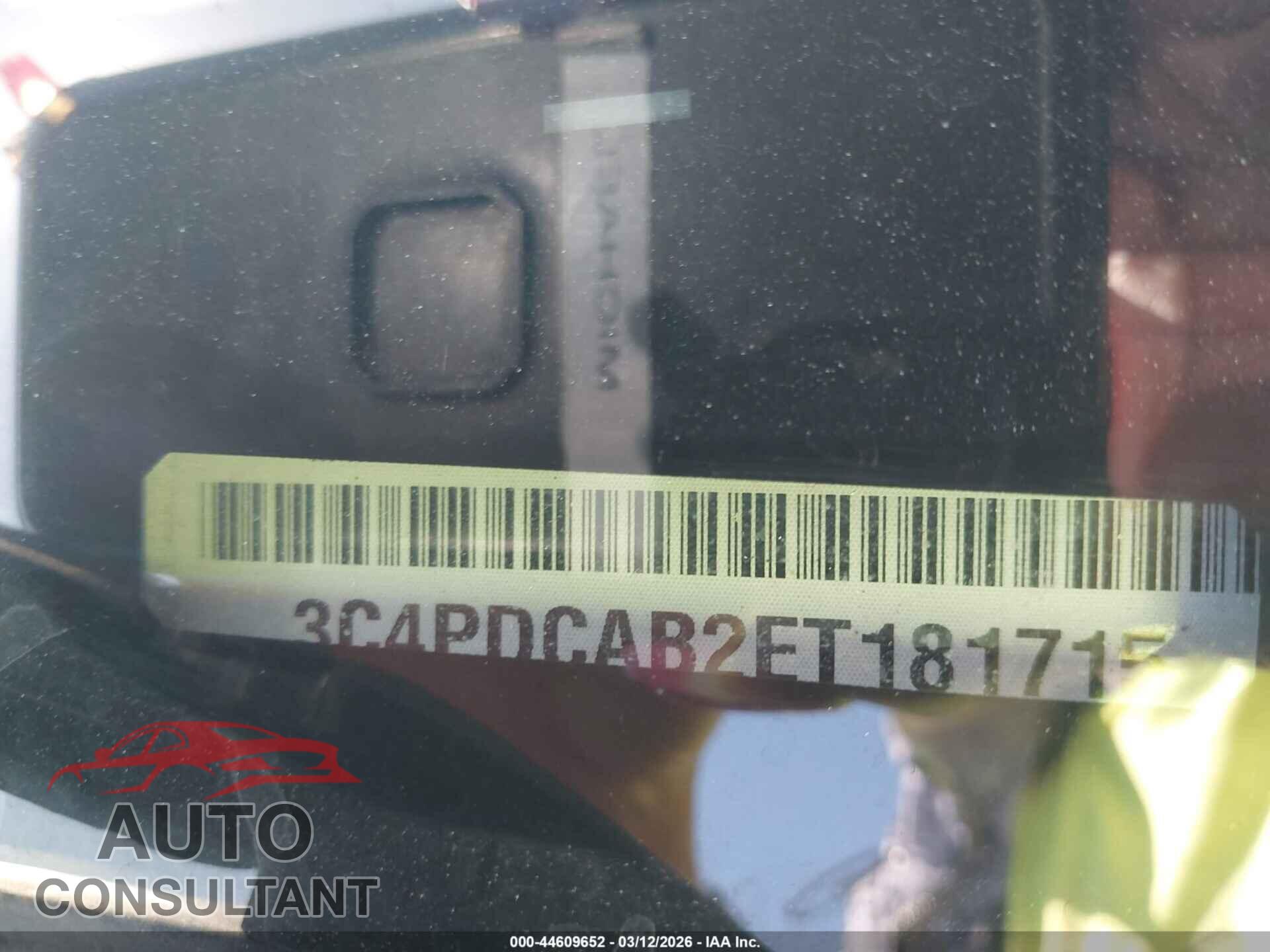 DODGE JOURNEY 2014 - 3C4PDCAB2ET181715