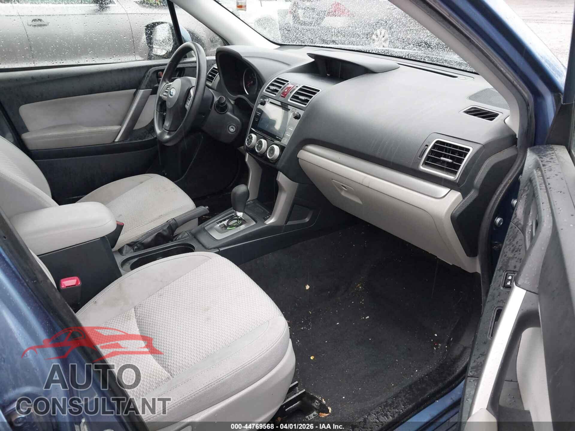 SUBARU FORESTER 2016 - JF2SJADC4GH567759
