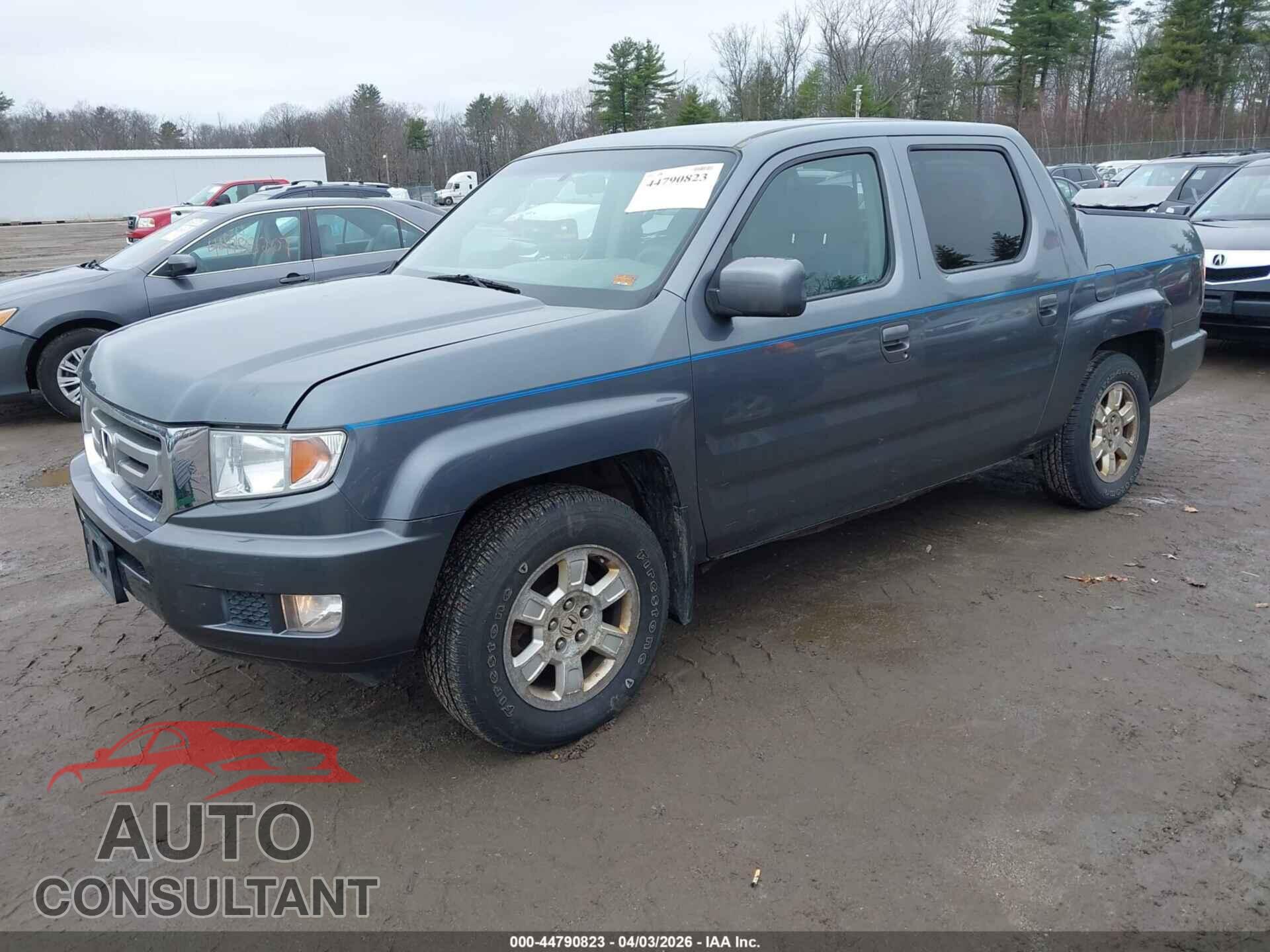 HONDA RIDGELINE 2011 - 5FPYK1F48BB004306