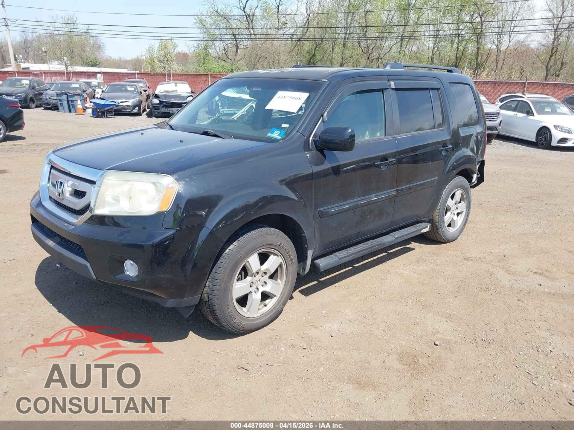 HONDA PILOT 2011 - 5FNYF4H68BB036623