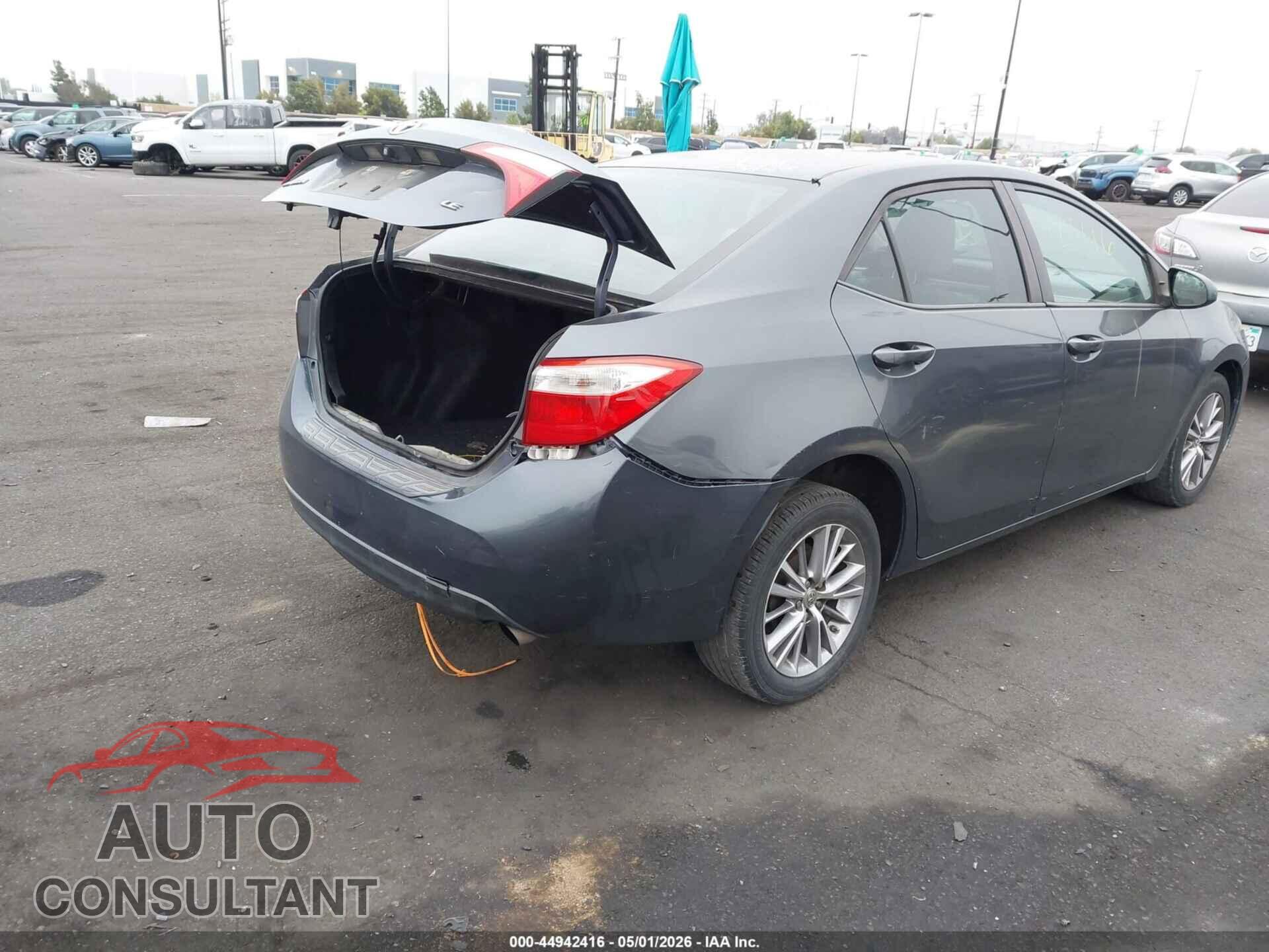 TOYOTA COROLLA 2014 - 5YFBURHE9EP015675