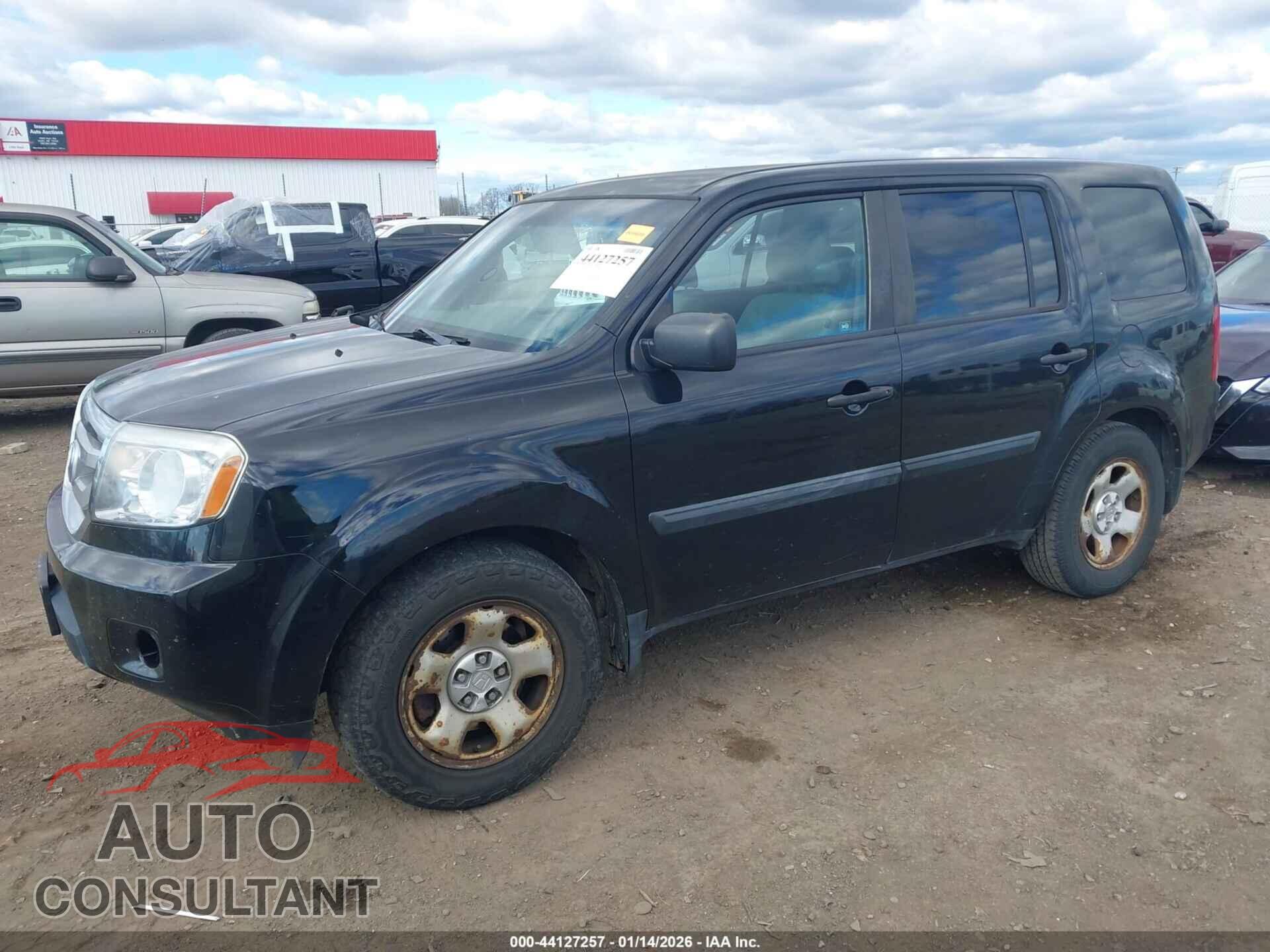 HONDA PILOT 2011 - 5FNYF4H20BB061478