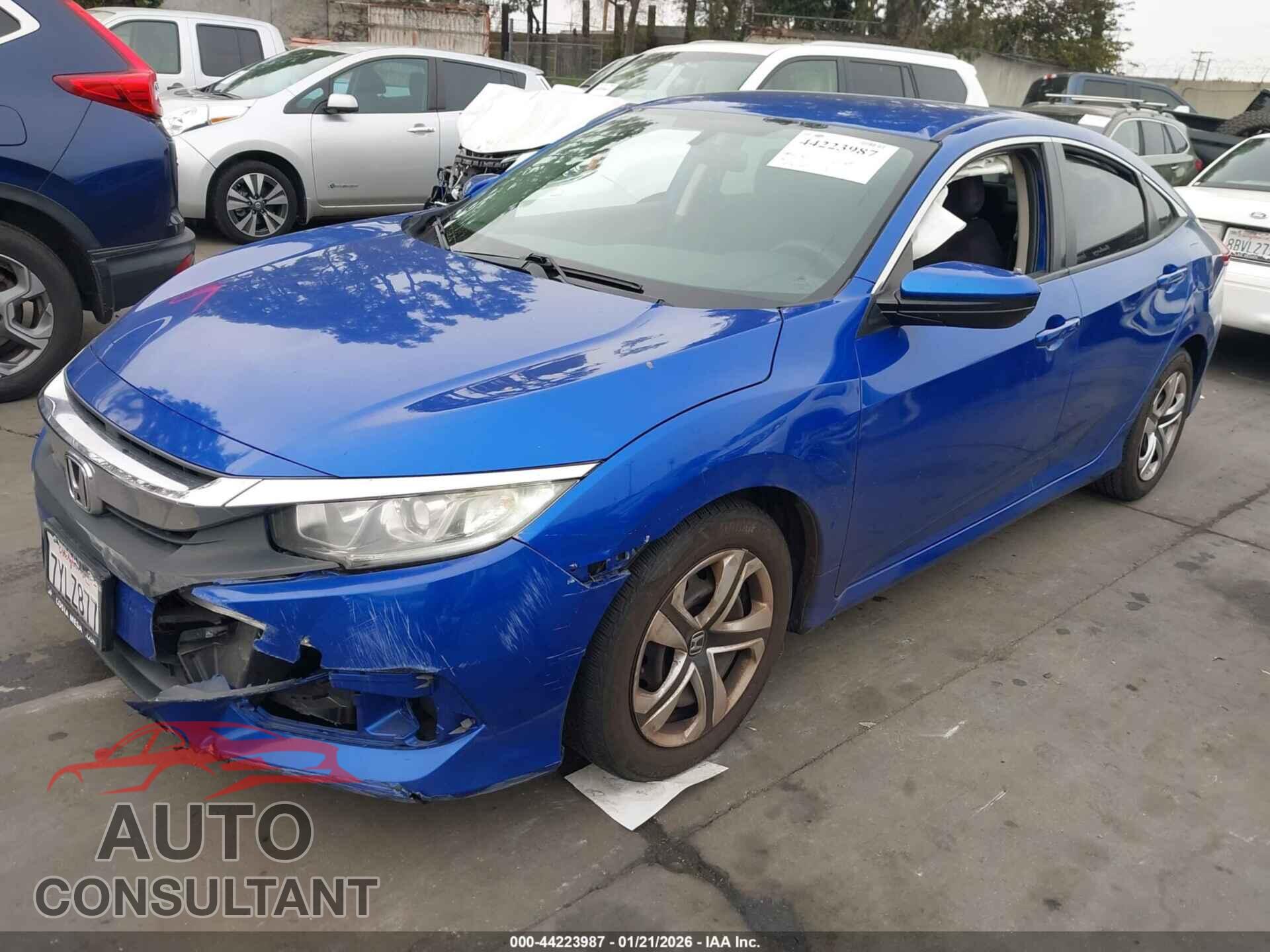 HONDA CIVIC 2017 - 2HGFC2F59HH538799