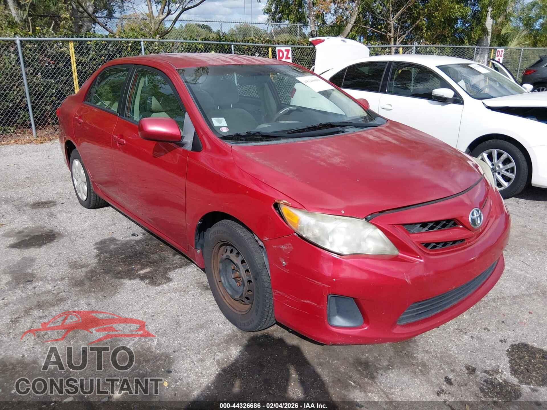 TOYOTA COROLLA 2011 - 2T1BU4EEXBC674111