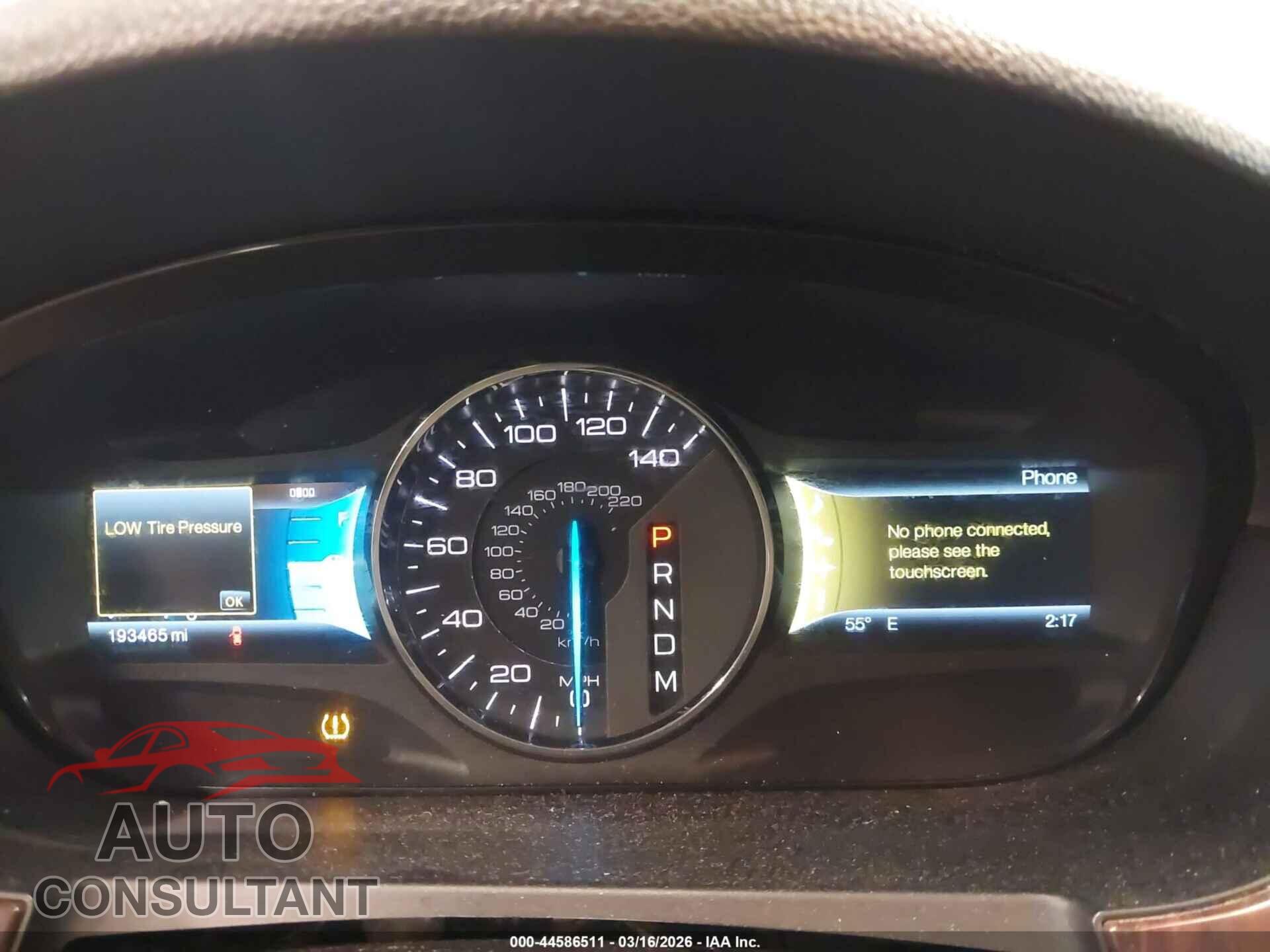 FORD EDGE 2011 - 2FMDK4KCXBBA58513