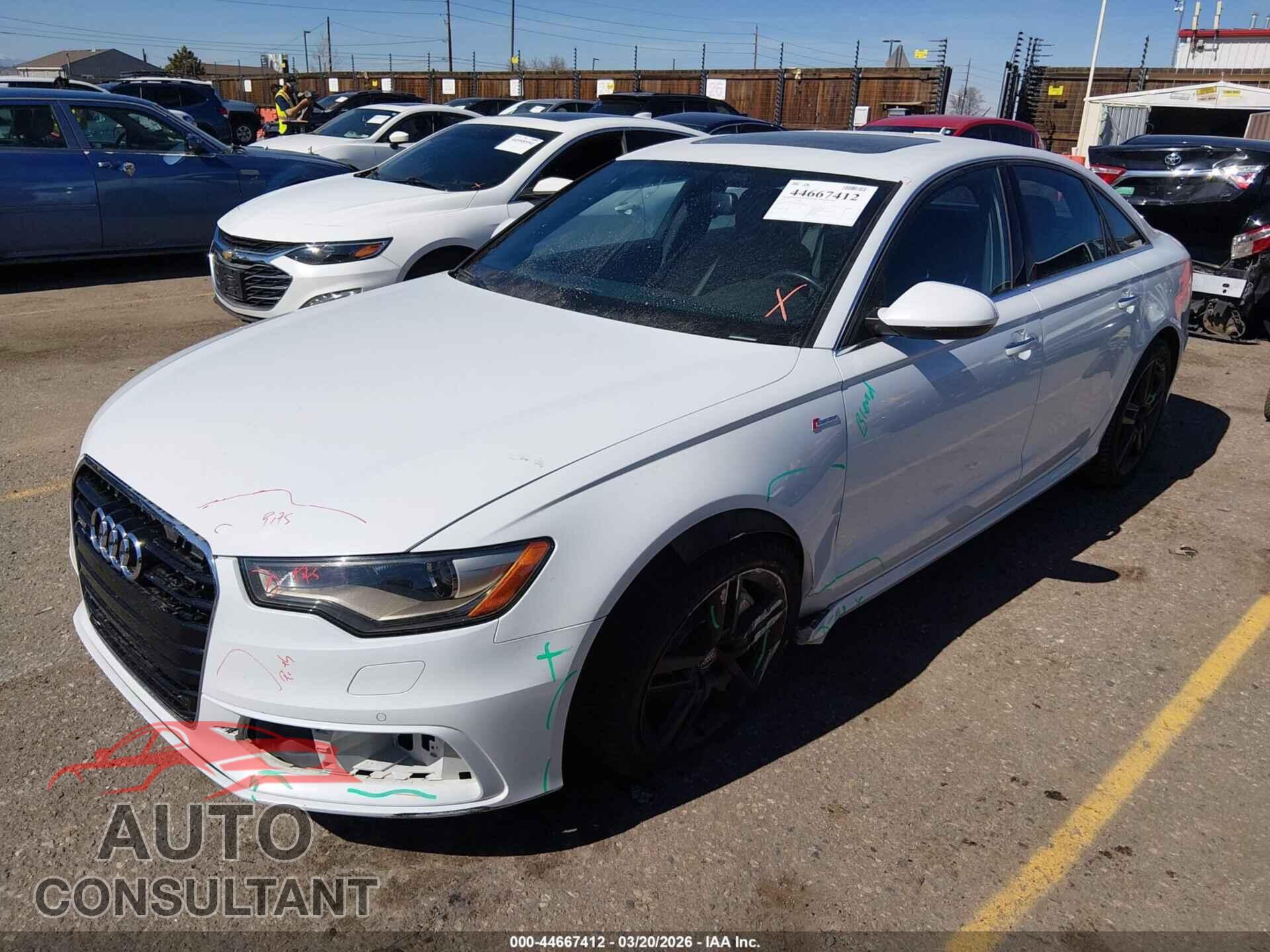 AUDI A6 2015 - WAUFGAFC6FN014345
