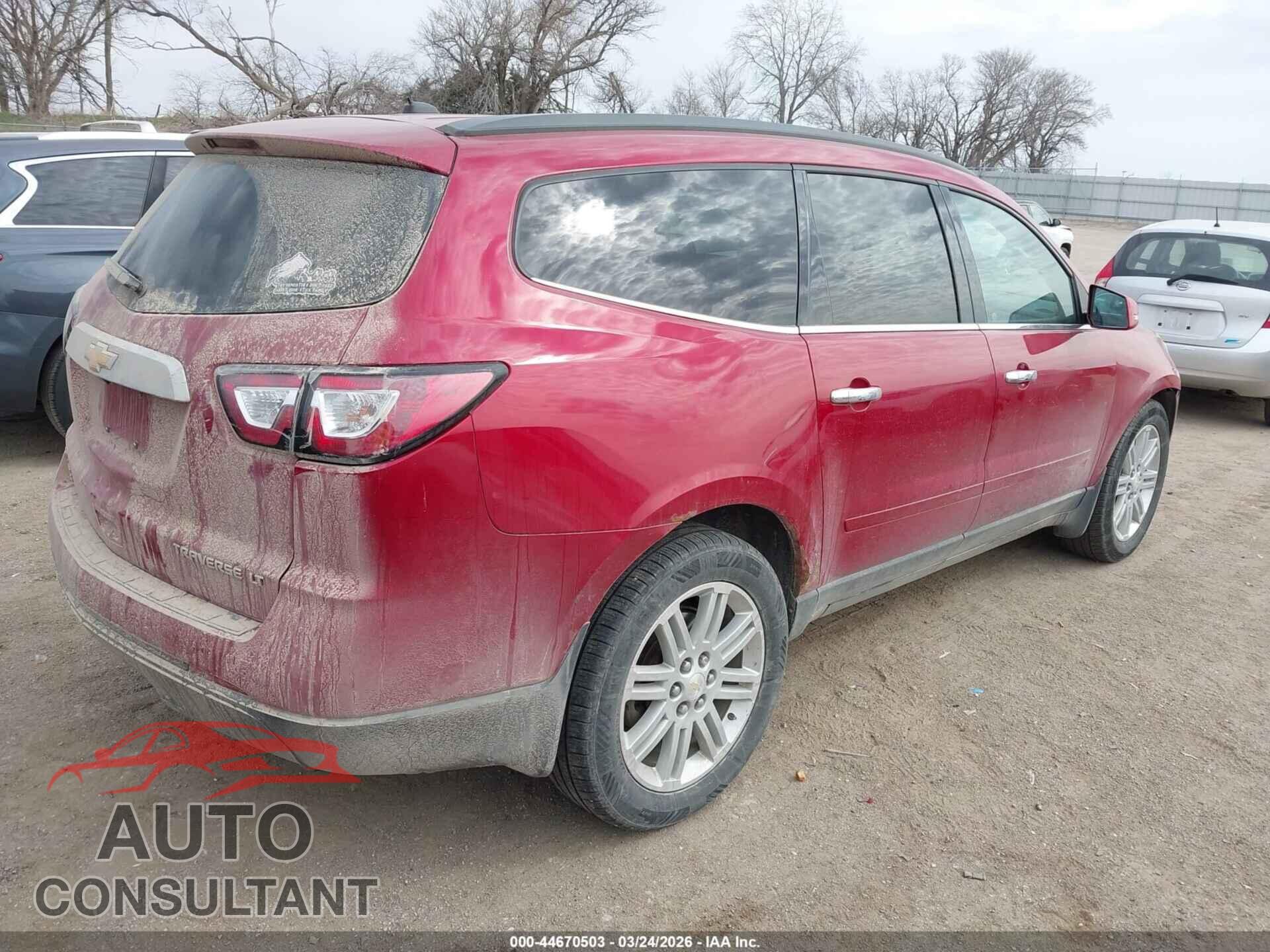 CHEVROLET TRAVERSE 2014 - 1GNKVGKD8EJ169968