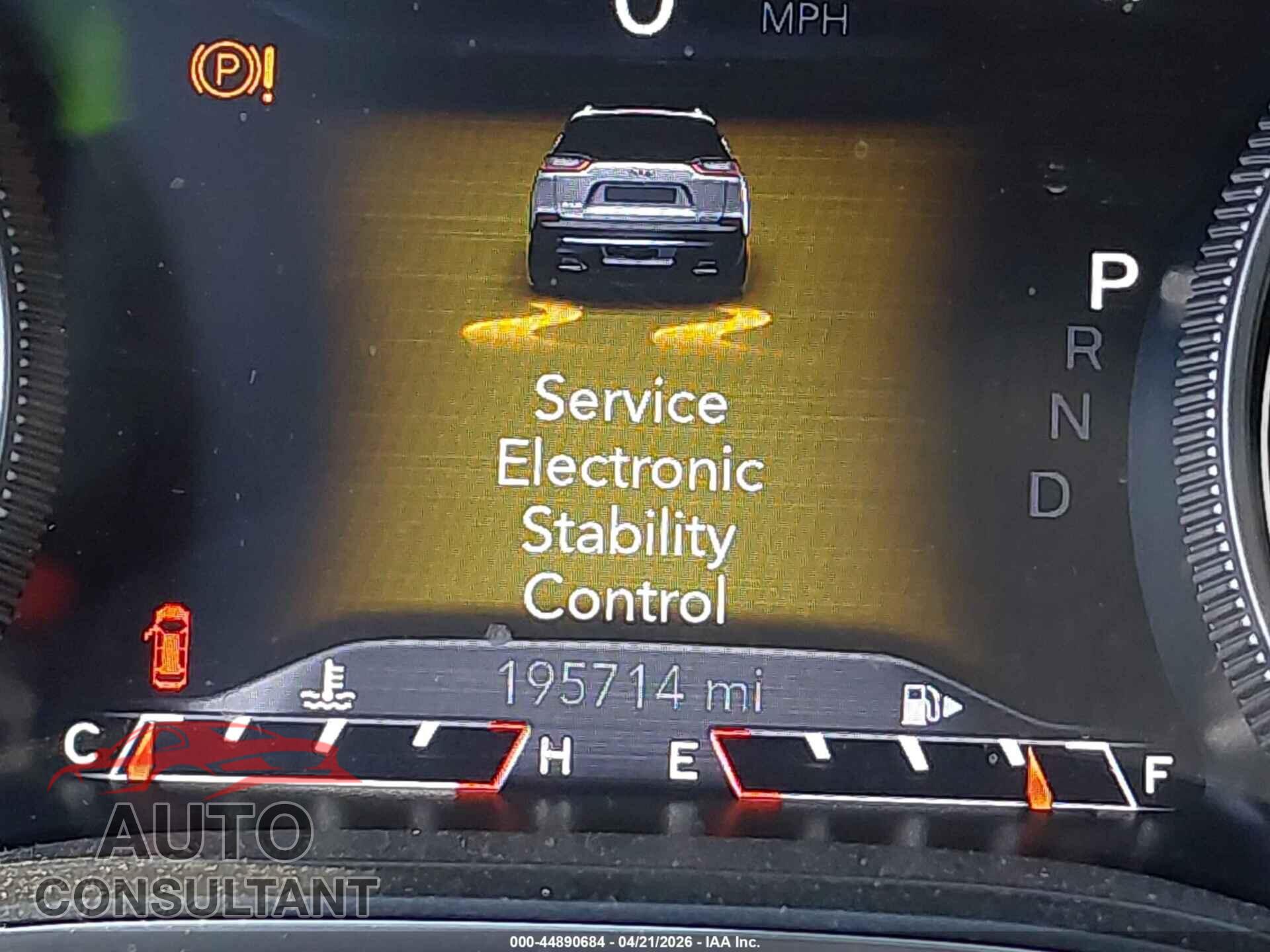 JEEP CHEROKEE 2019 - 1C4PJLDX4KD262099