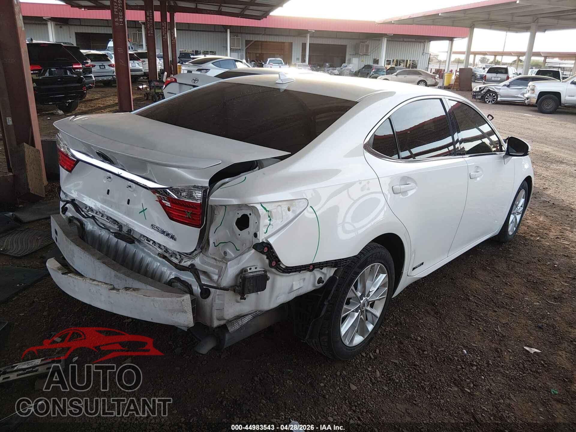 LEXUS ES 300H 2014 - JTHBW1GG9E2047750