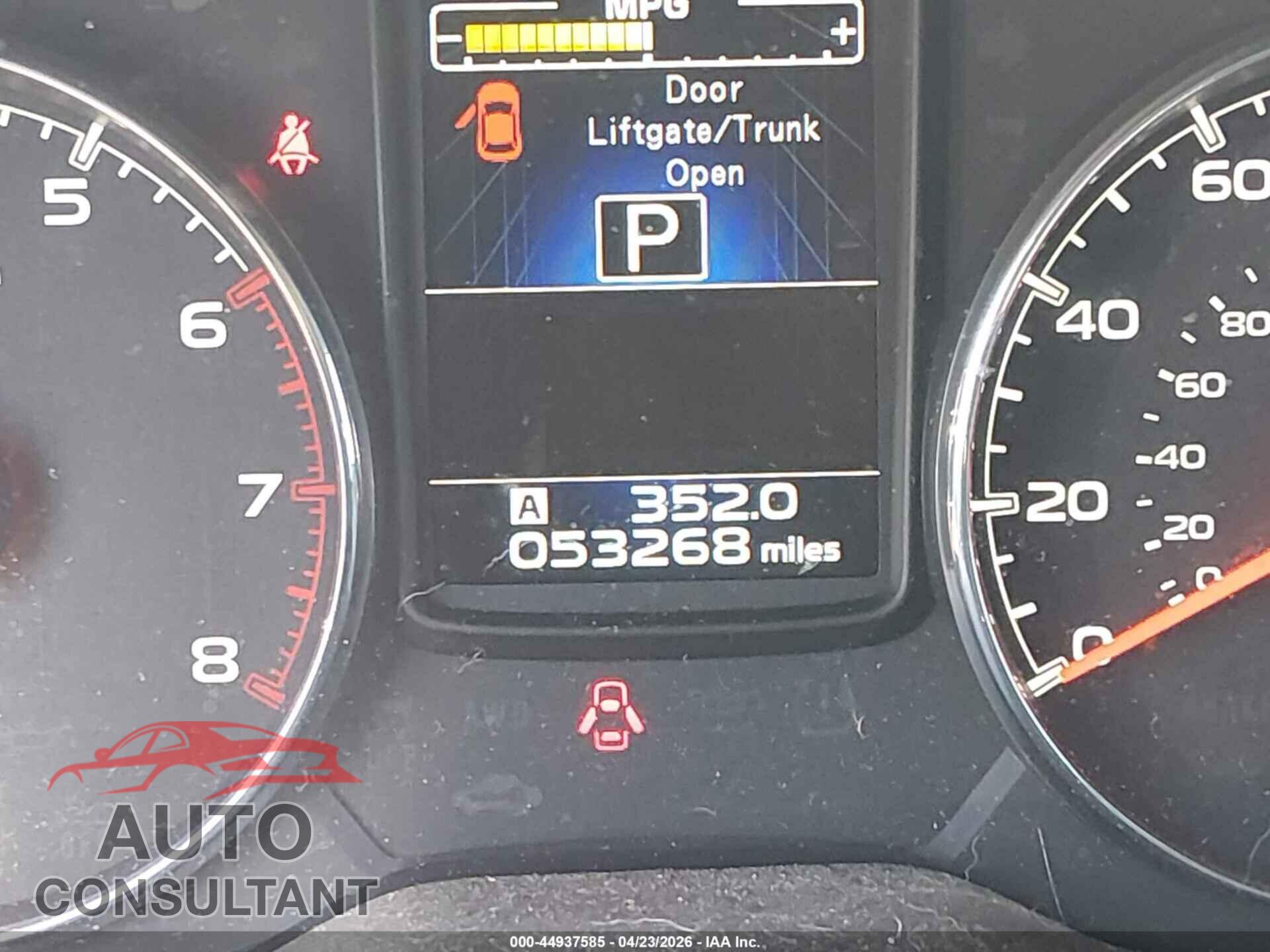 SUBARU OUTBACK 2013 - 4S4BRCLC3D3211991