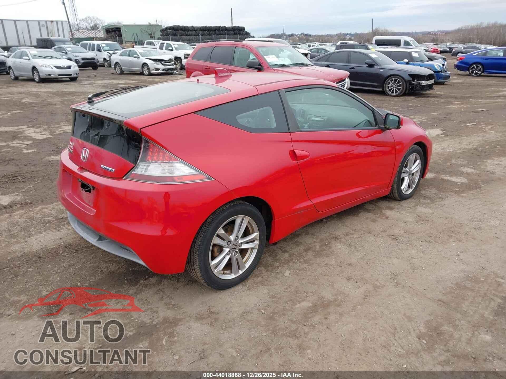 HONDA CR-Z 2011 - JHMZF1C47BS007771