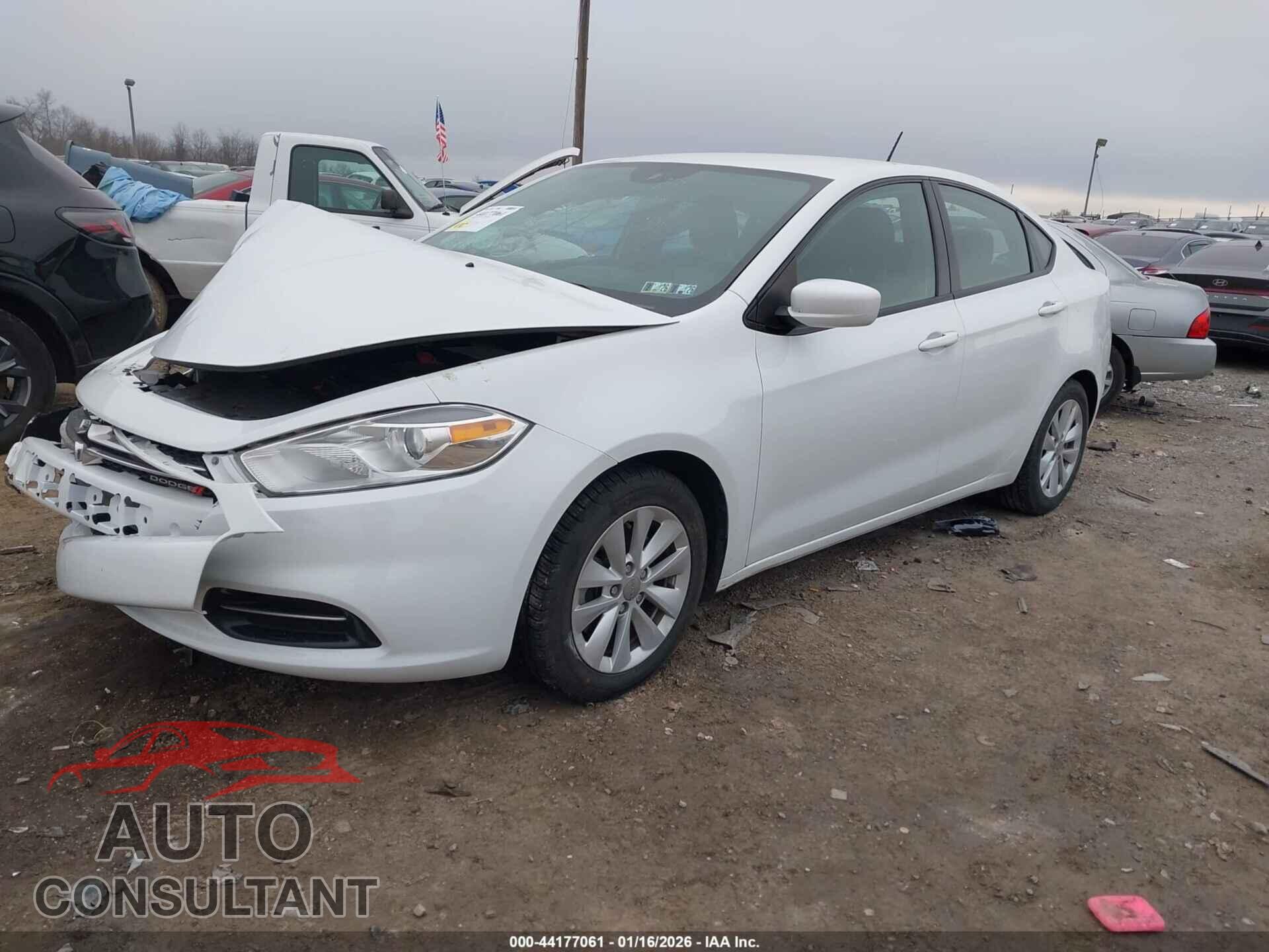 DODGE DART 2014 - 1C3CDFDH8ED797395
