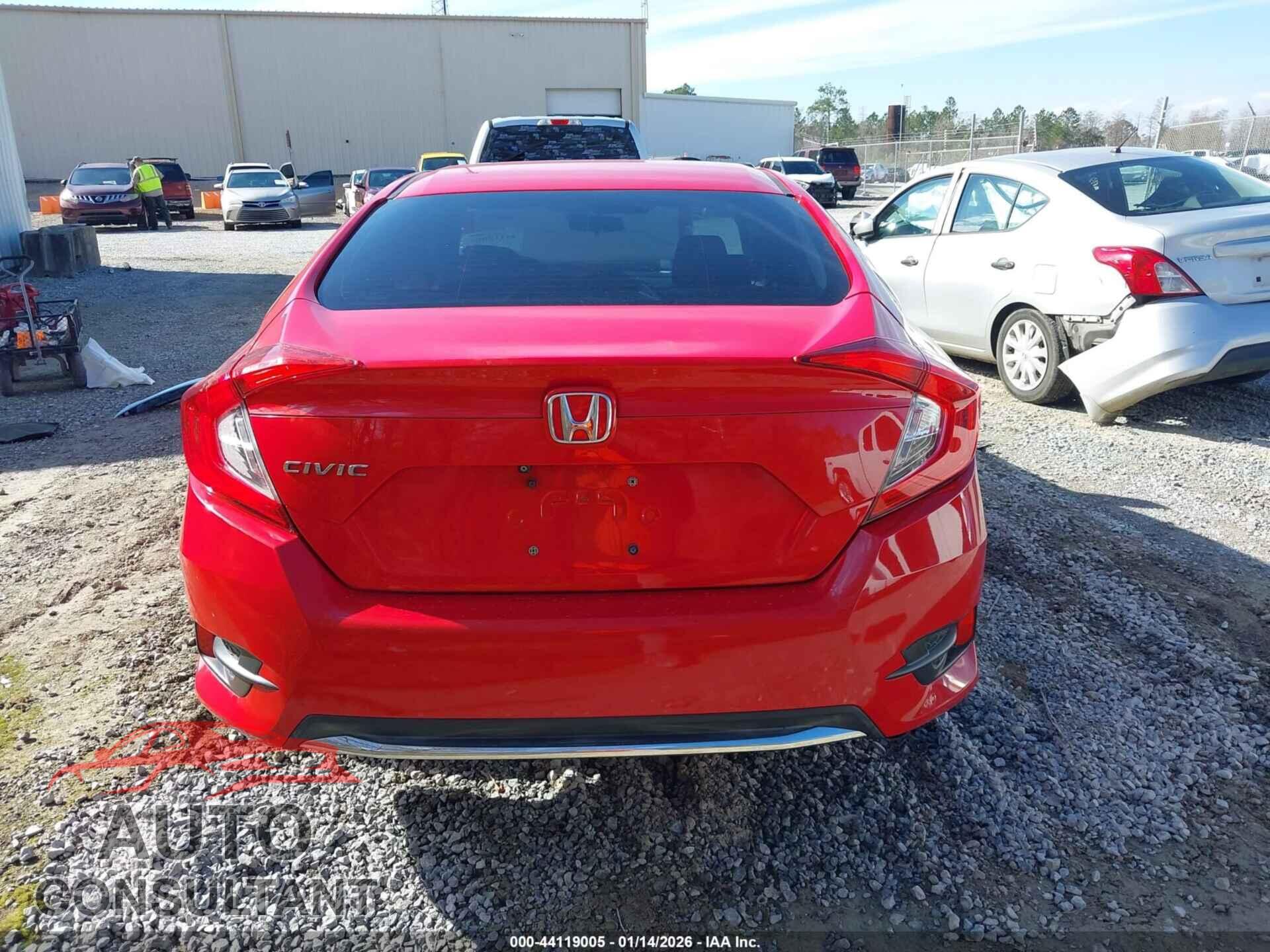 HONDA CIVIC 2019 - 2HGFC2F63KH560880