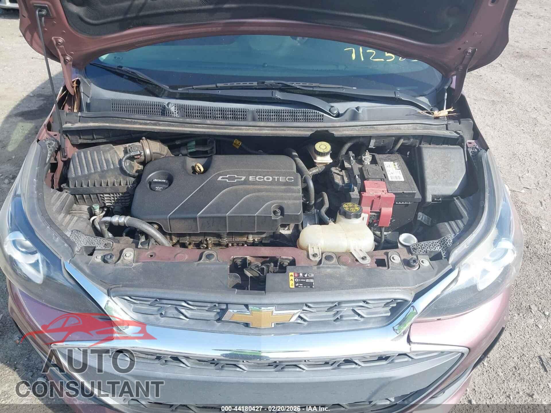 CHEVROLET SPARK 2019 - KL8CB6SA0KC712583