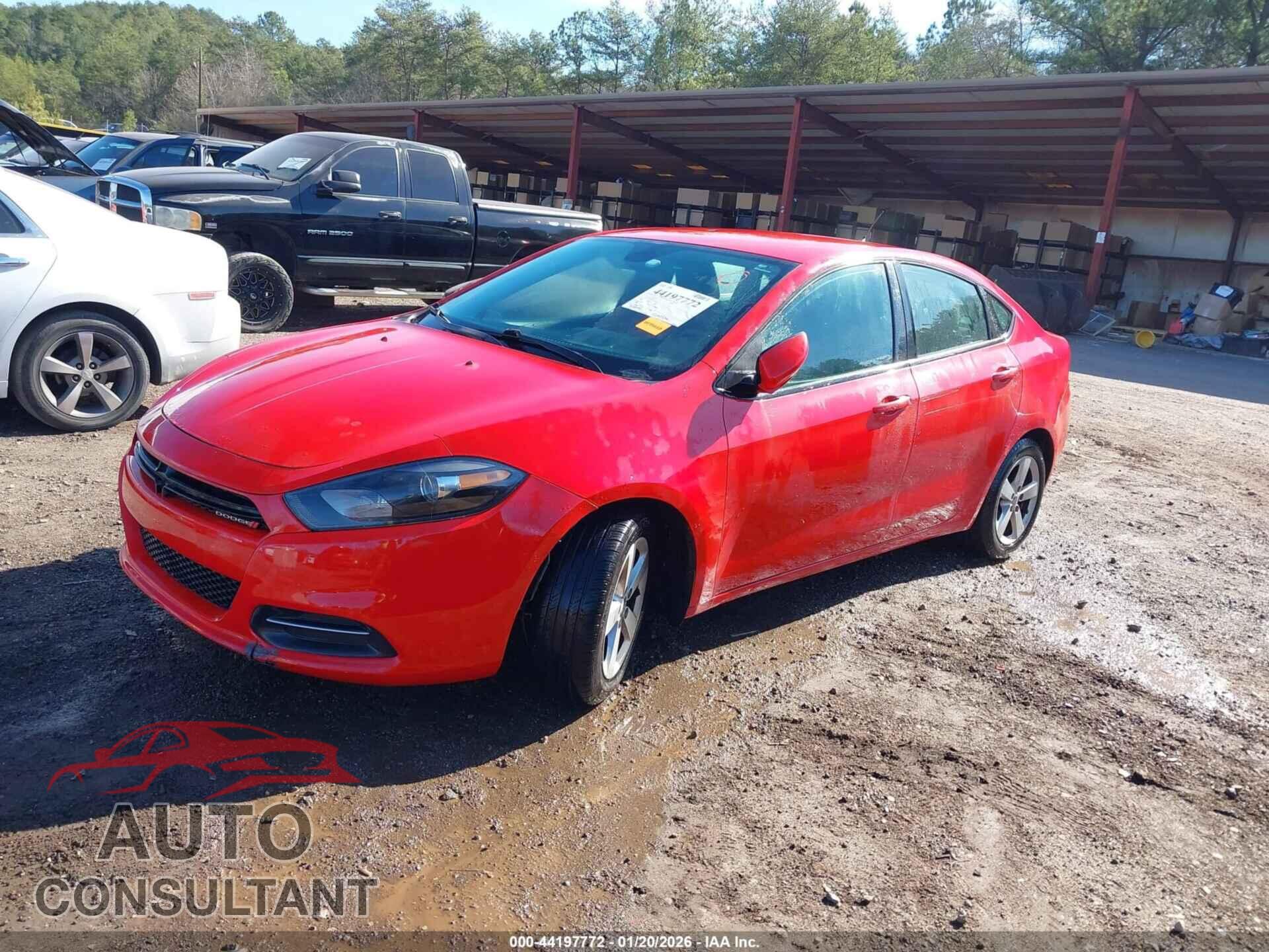 DODGE DART 2016 - 1C3CDFBB4GD766551