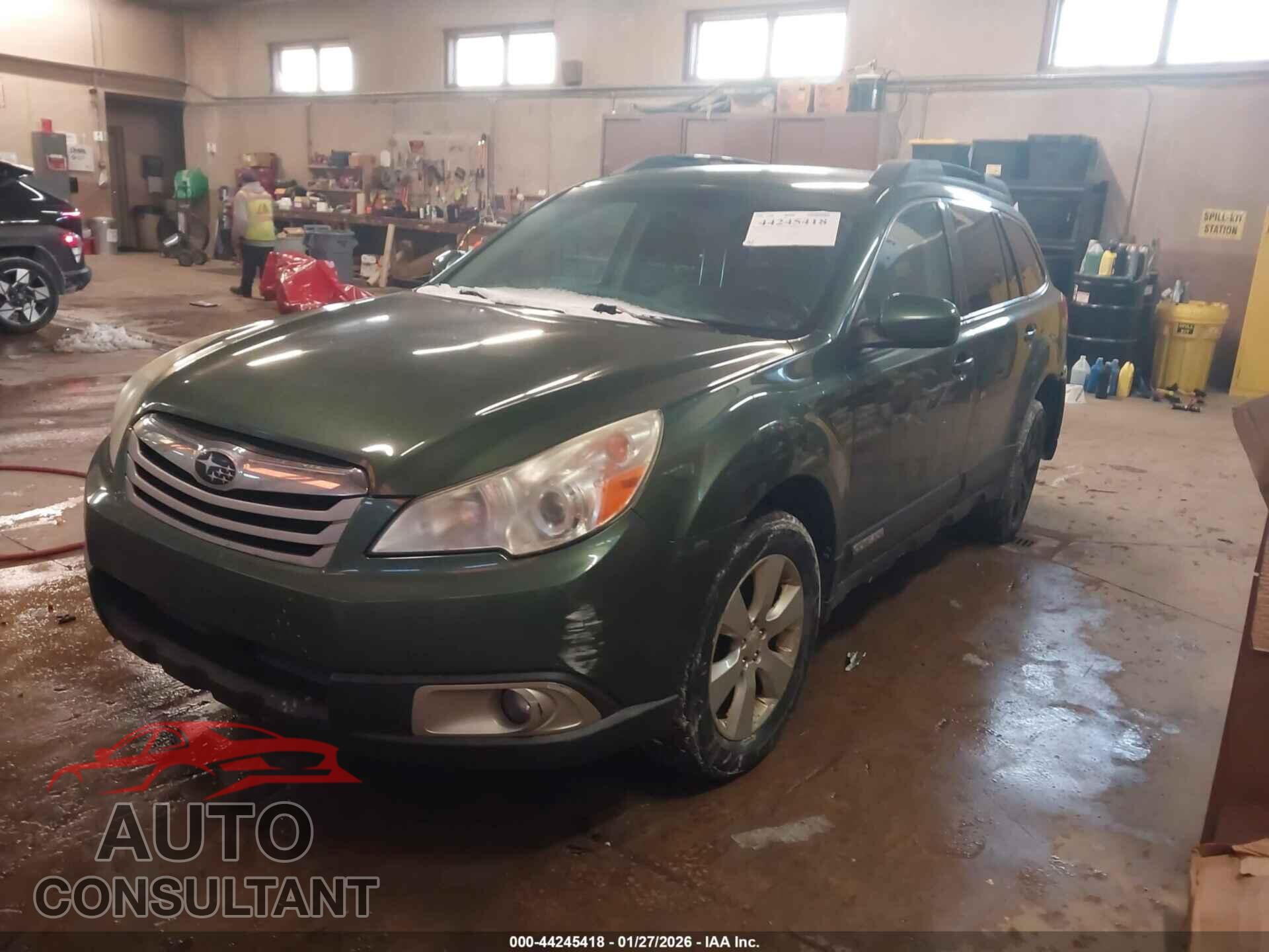SUBARU OUTBACK 2010 - 4S4BRBCC4A3336763