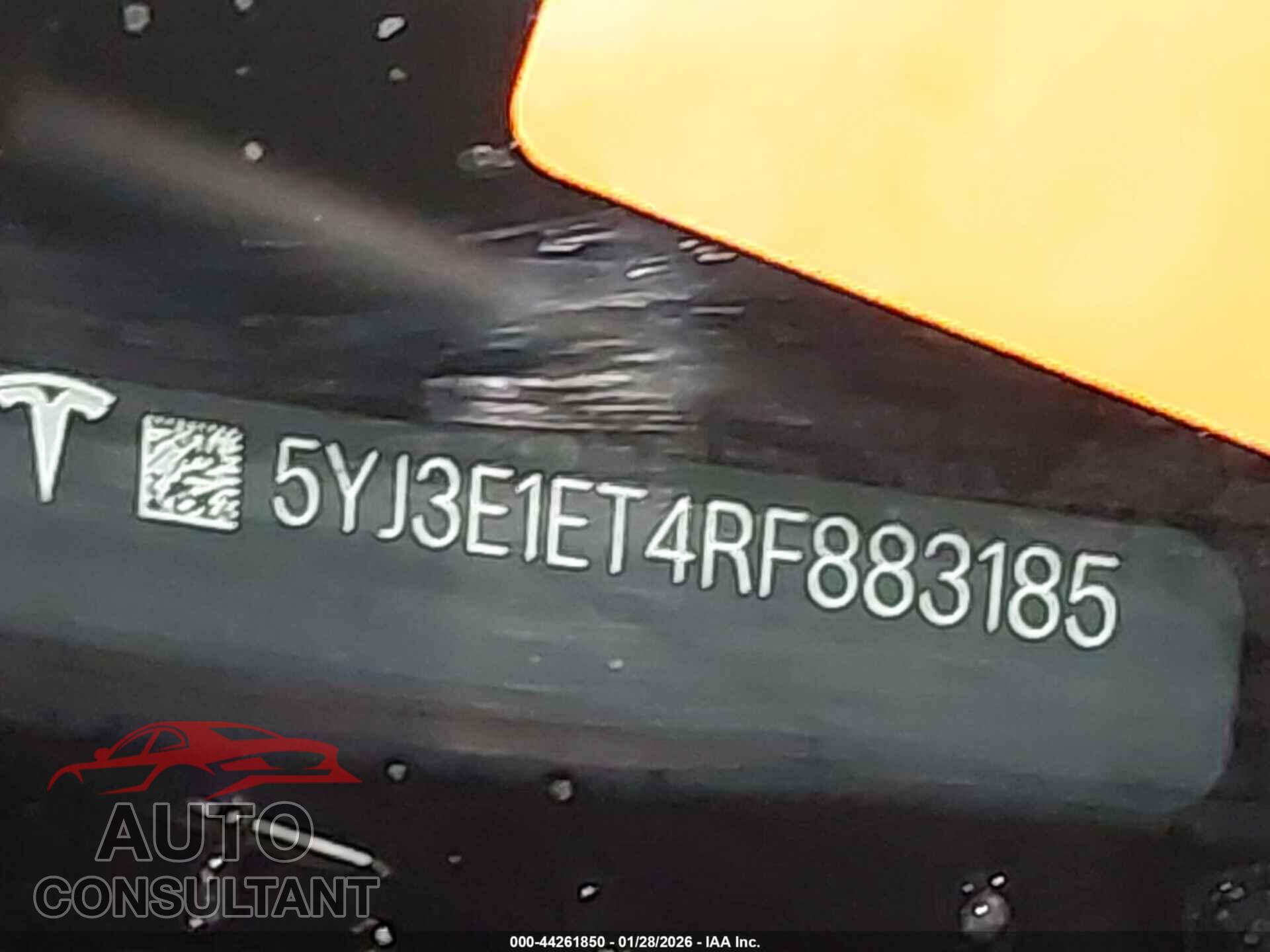 TESLA MODEL 3 2024 - 5YJ3E1ET4RF883185