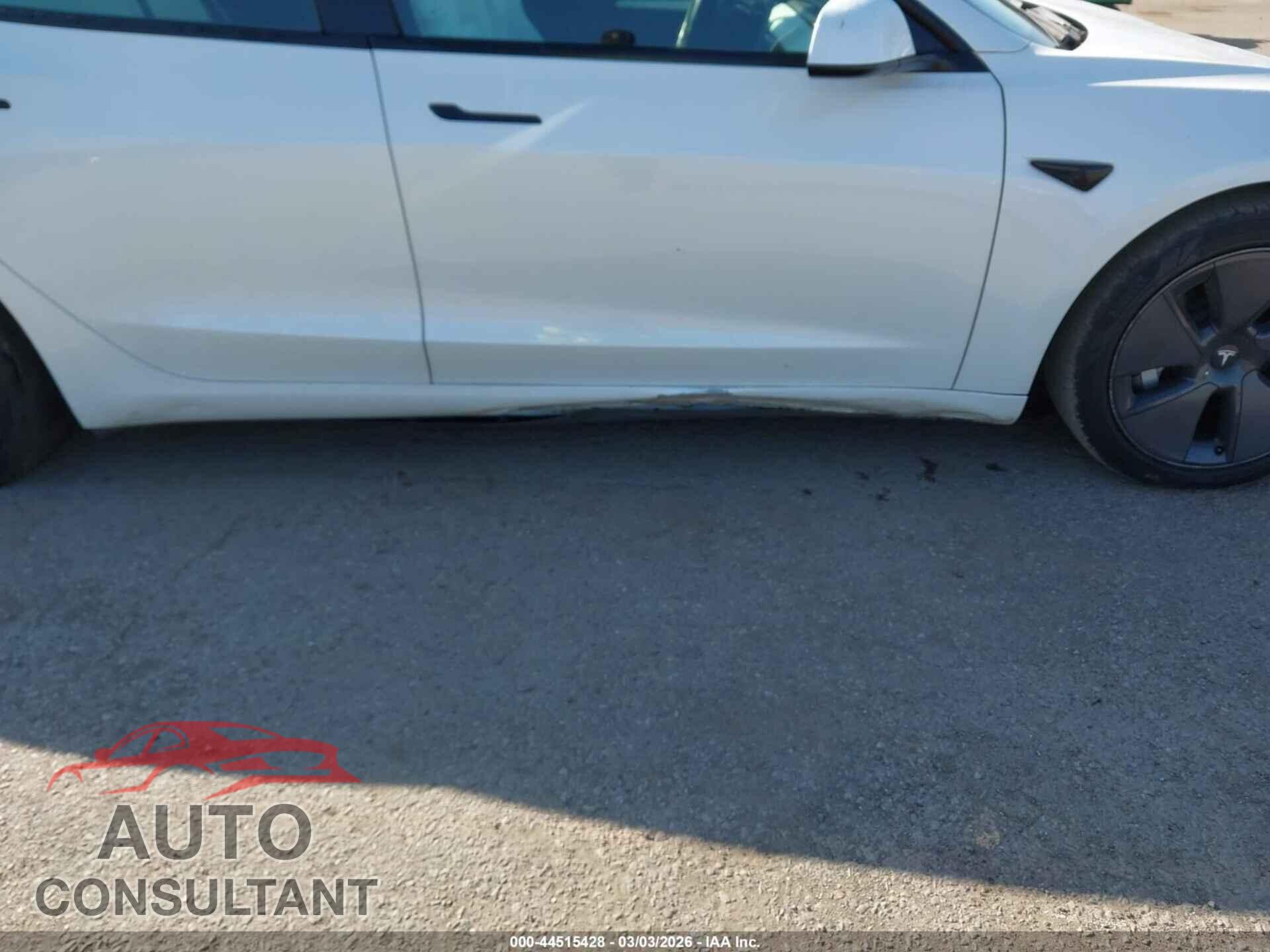 TESLA MODEL 3 2022 - 5YJ3E1EA2NF359283