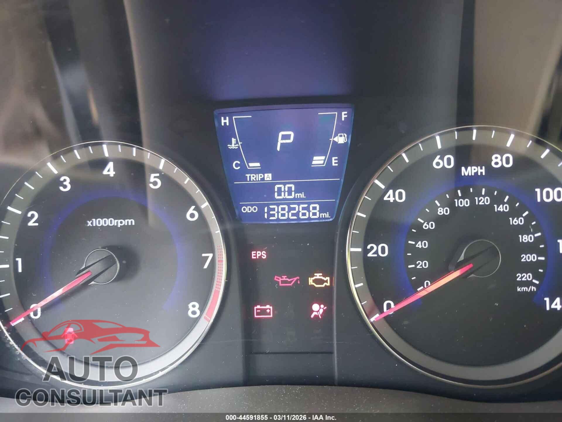 HYUNDAI ACCENT 2013 - KMHCU4AE9DU474879