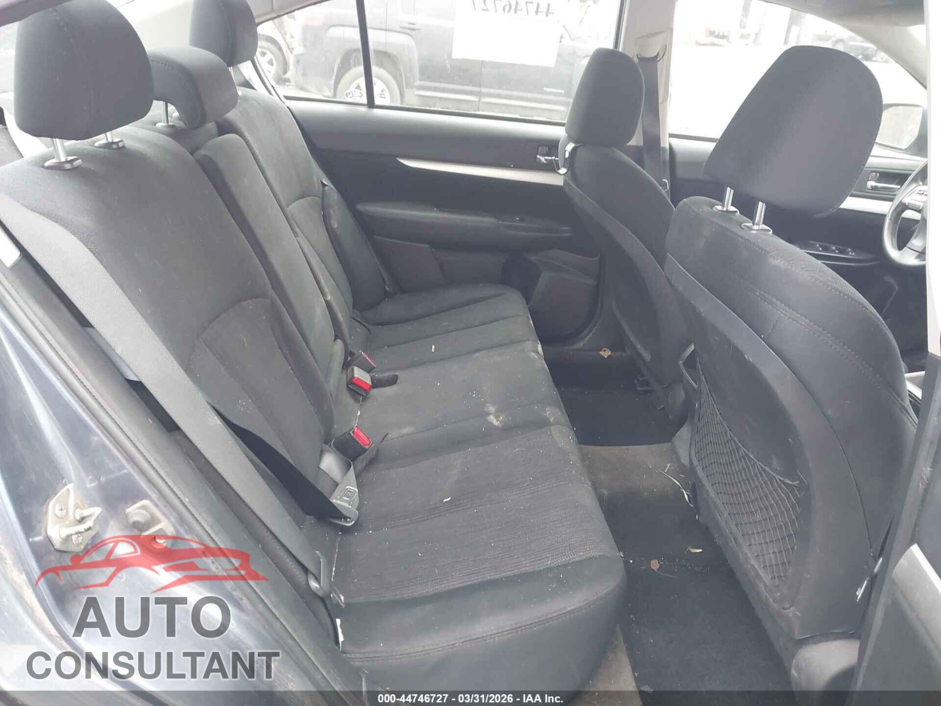 SUBARU LEGACY 2013 - 4S3BMBA61D3034335