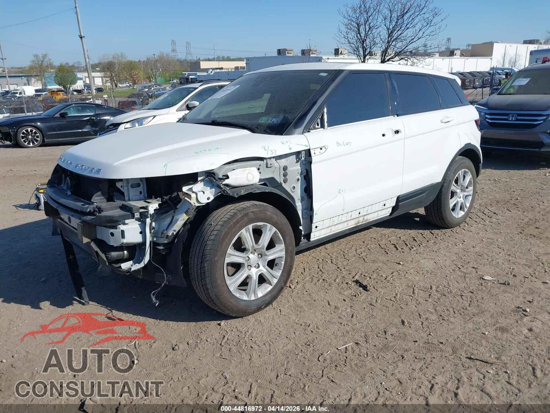 LAND ROVER RANGE ROVER EVOQUE 2017 - SALVP2BG2HH174620