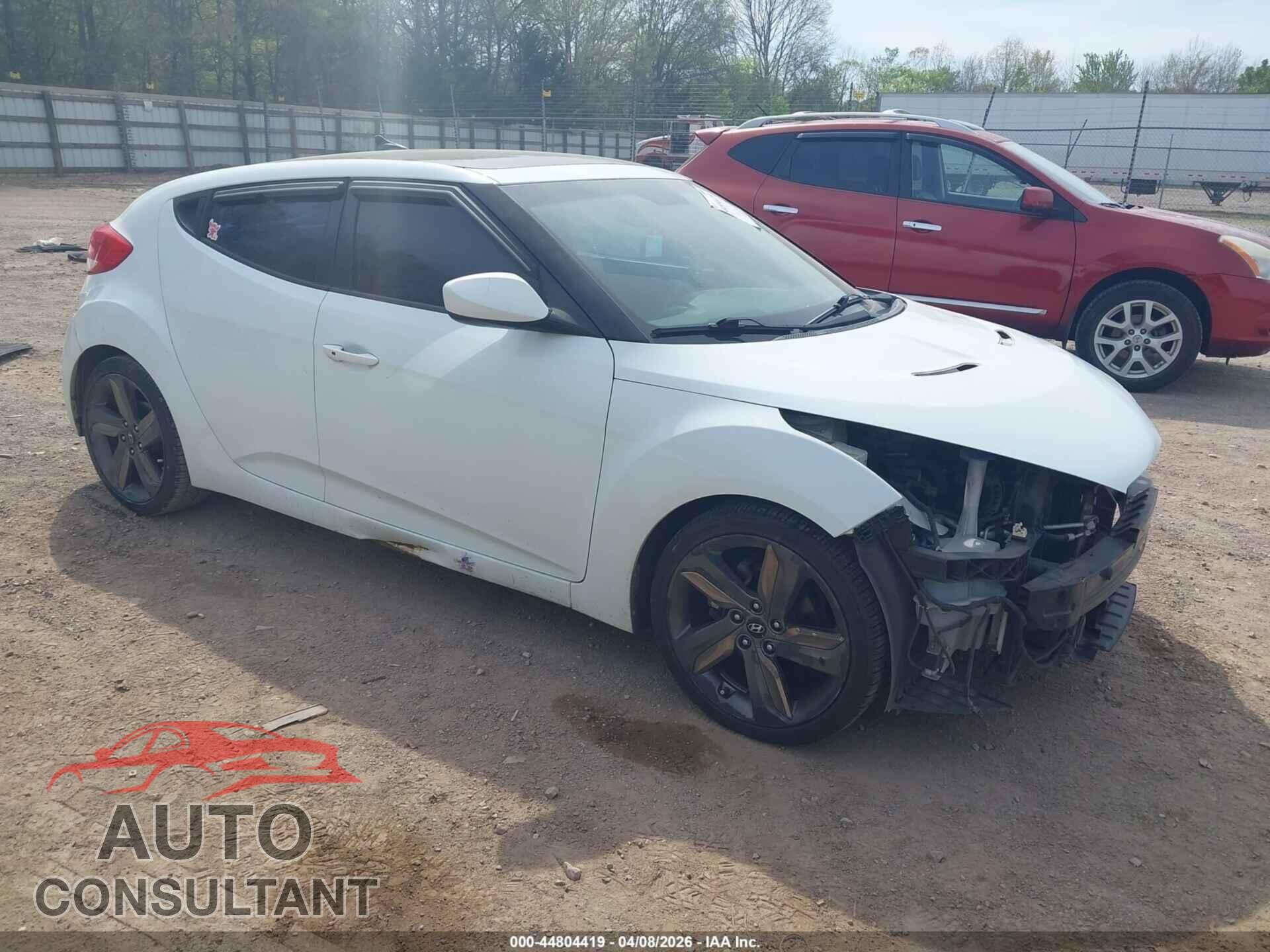 HYUNDAI VELOSTER 2012 - KMHTC6AD1CU076425