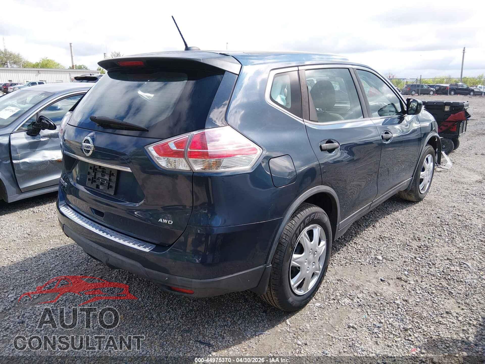 NISSAN ROGUE 2016 - KNMAT2MV7GP724007