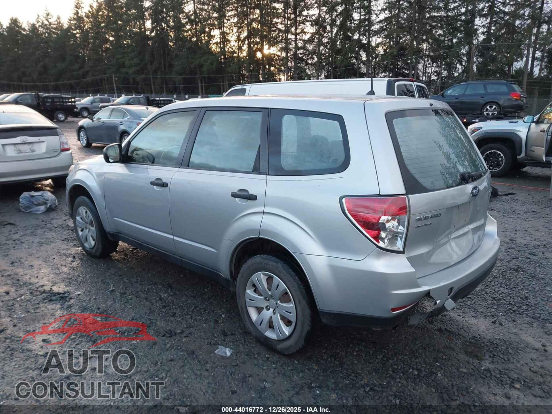 SUBARU FORESTER 2010 - JF2SH6AC3AH762112