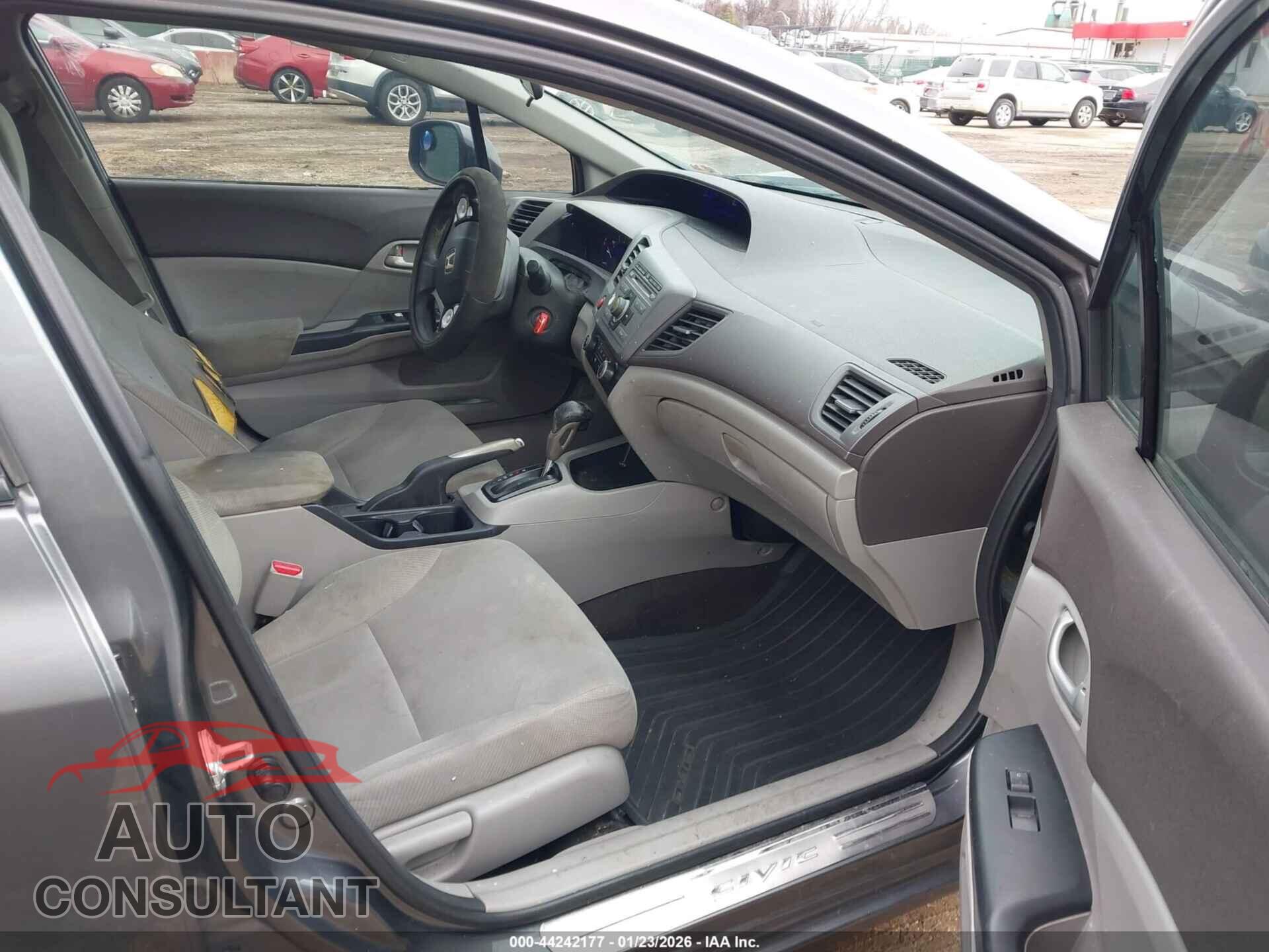 HONDA CIVIC 2012 - 2HGFB2F54CH330535