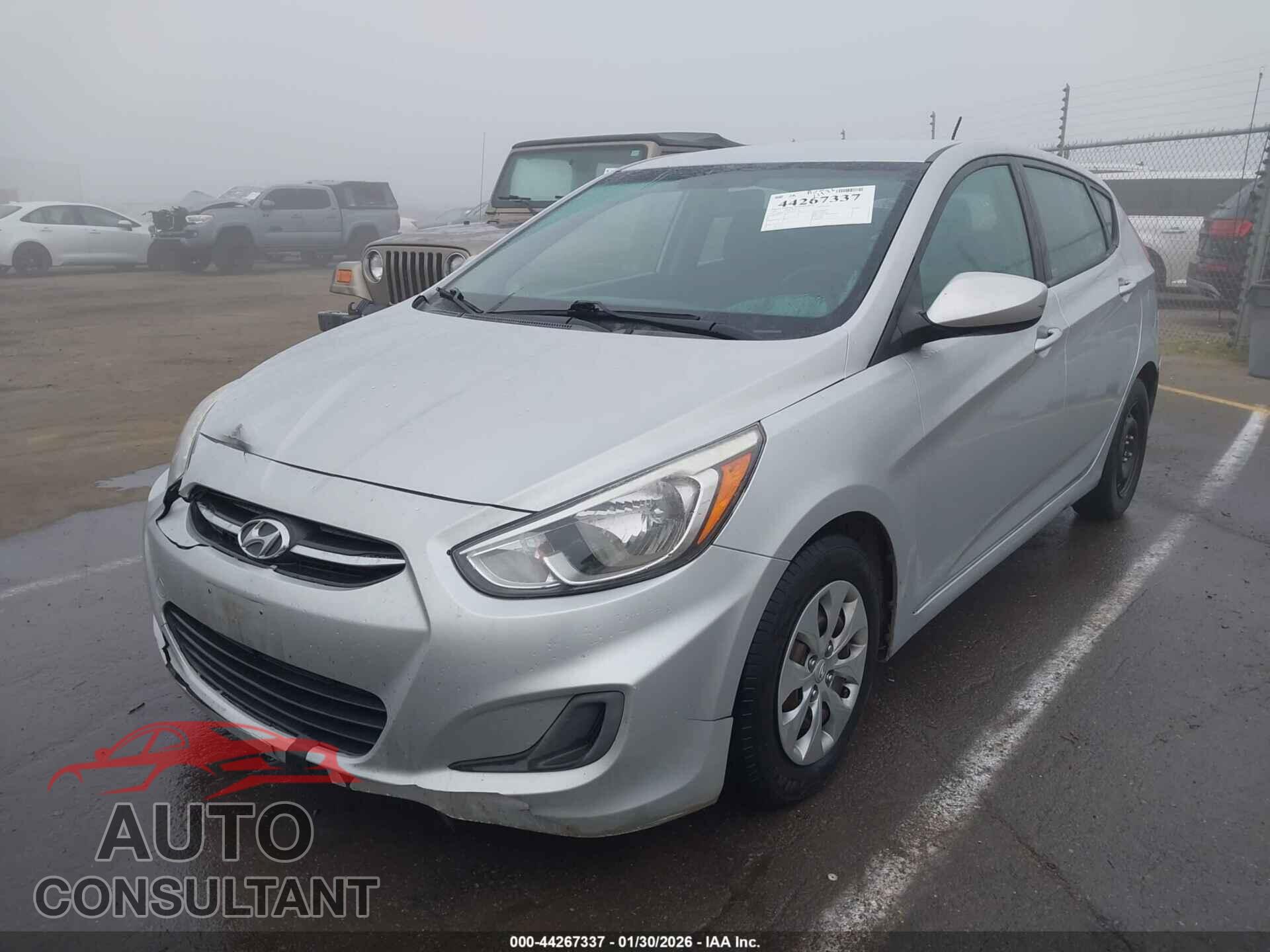 HYUNDAI ACCENT 2016 - KMHCT5AEXGU251781