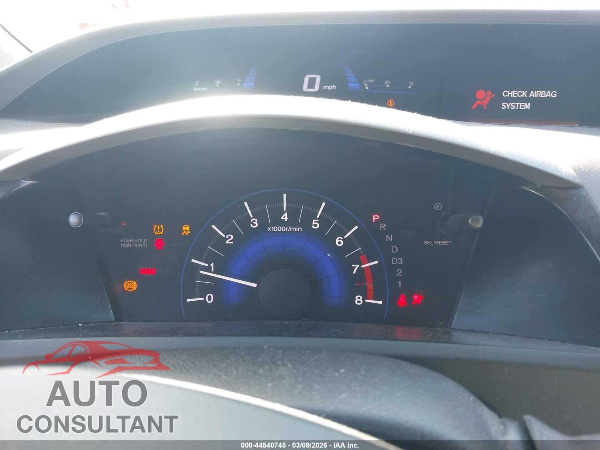 HONDA CIVIC 2012 - 2HGFB2F99CH523735