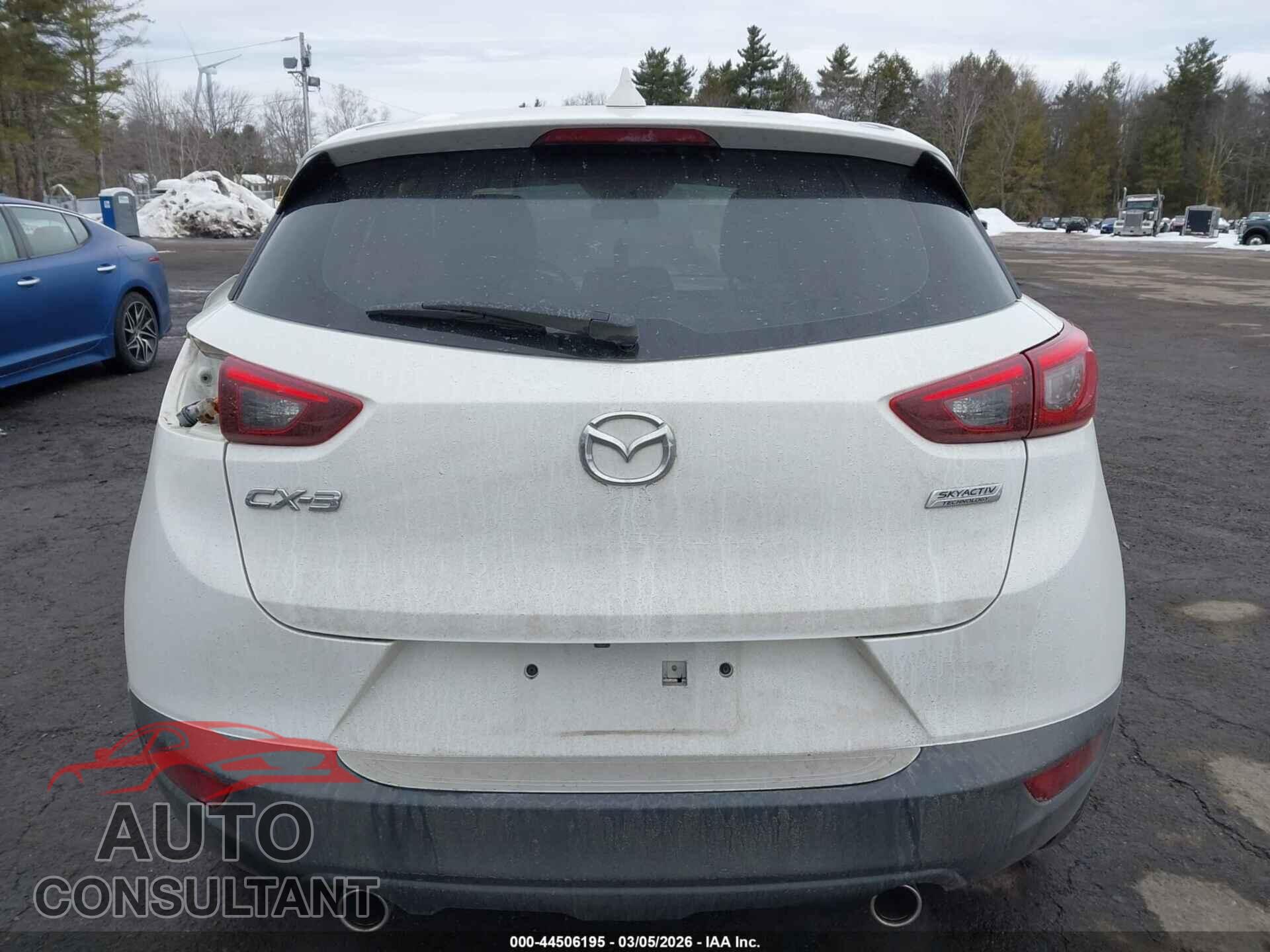 MAZDA CX-3 2016 - JM1DKDC70G0138921