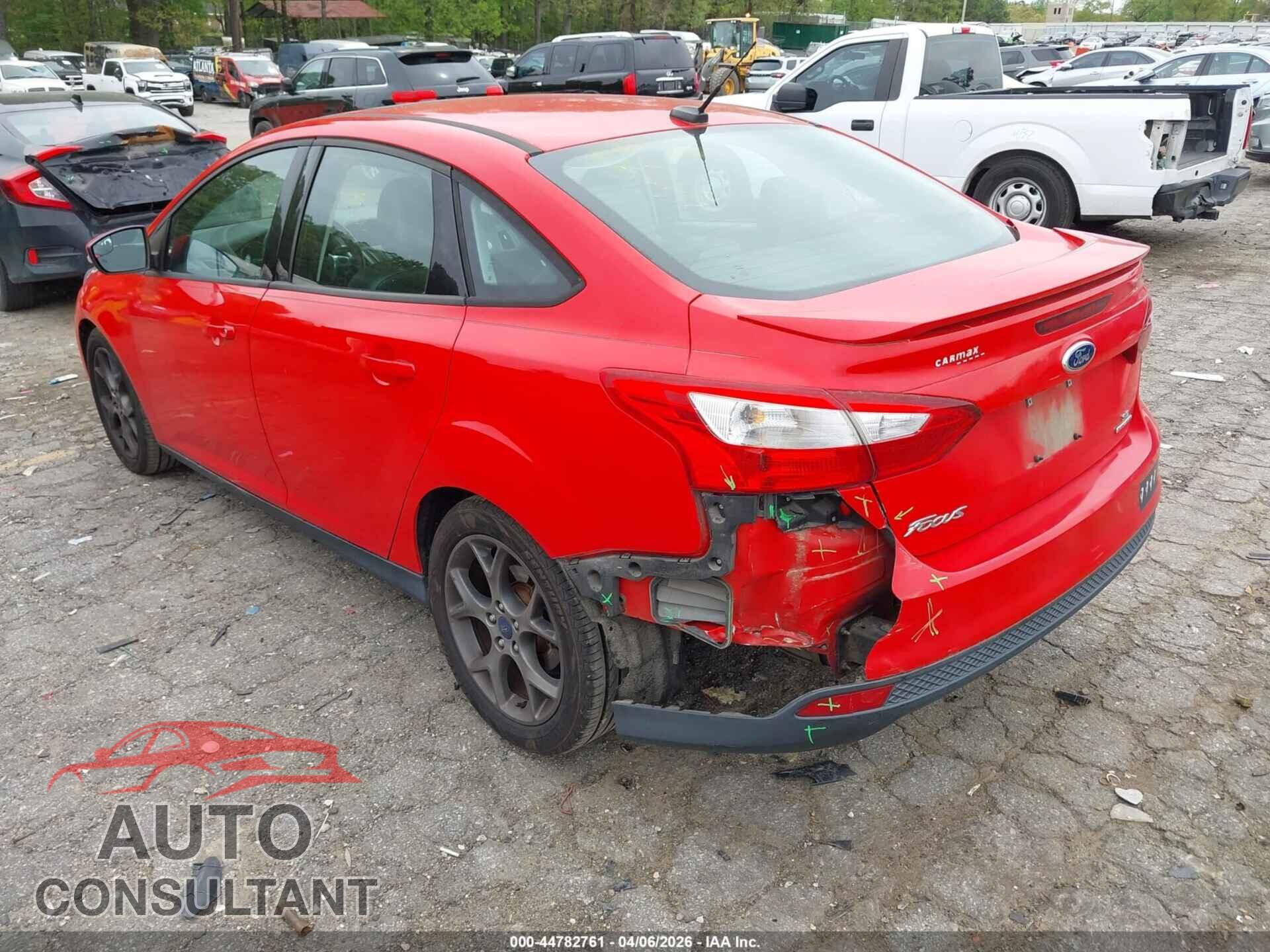 FORD FOCUS 2013 - 1FADP3F21DL233516