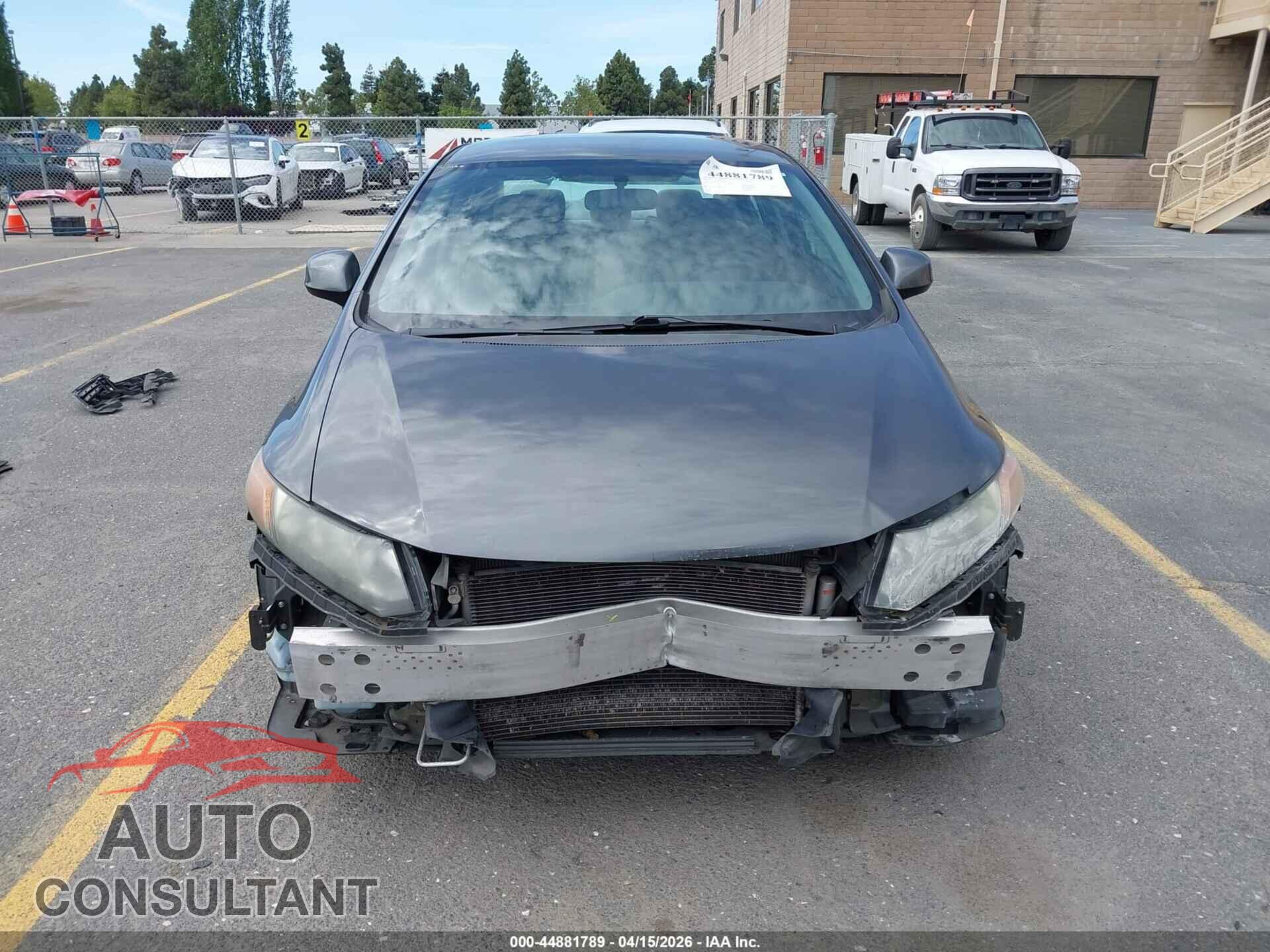 HONDA CIVIC 2012 - 2HGFB2F5XCH567451