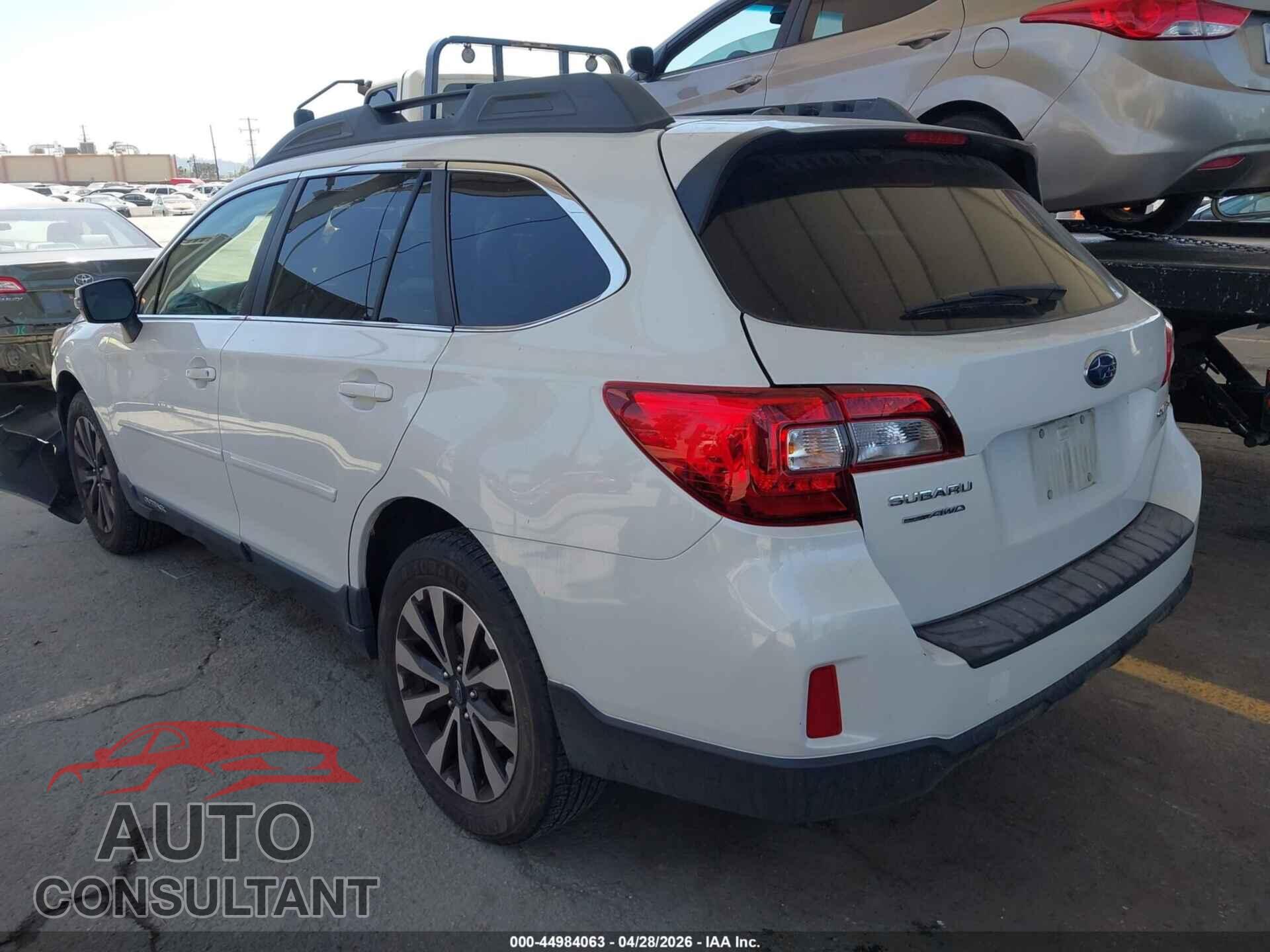 SUBARU OUTBACK 2015 - 4S4BSALC4F3212370