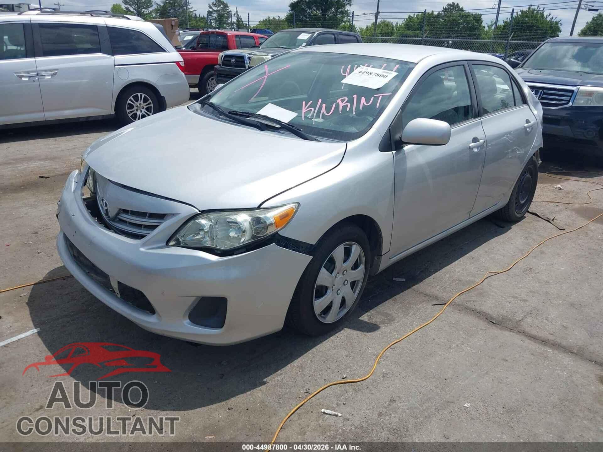 TOYOTA COROLLA 2013 - 5YFBU4EE2DP084441