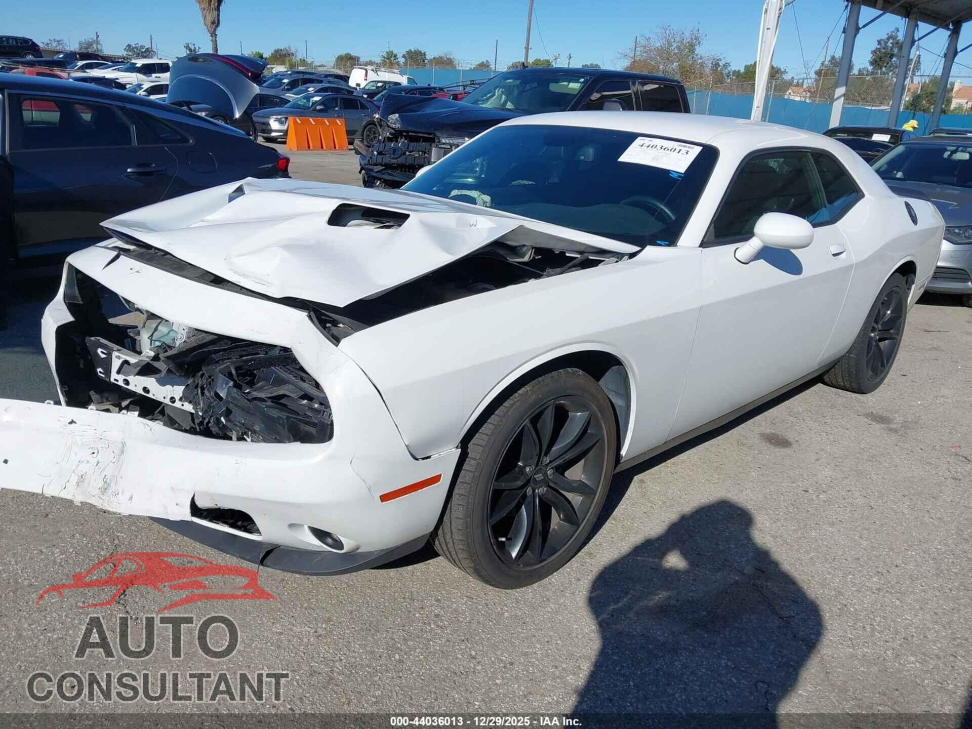 DODGE CHALLENGER 2018 - 2C3CDZAGXJH255225