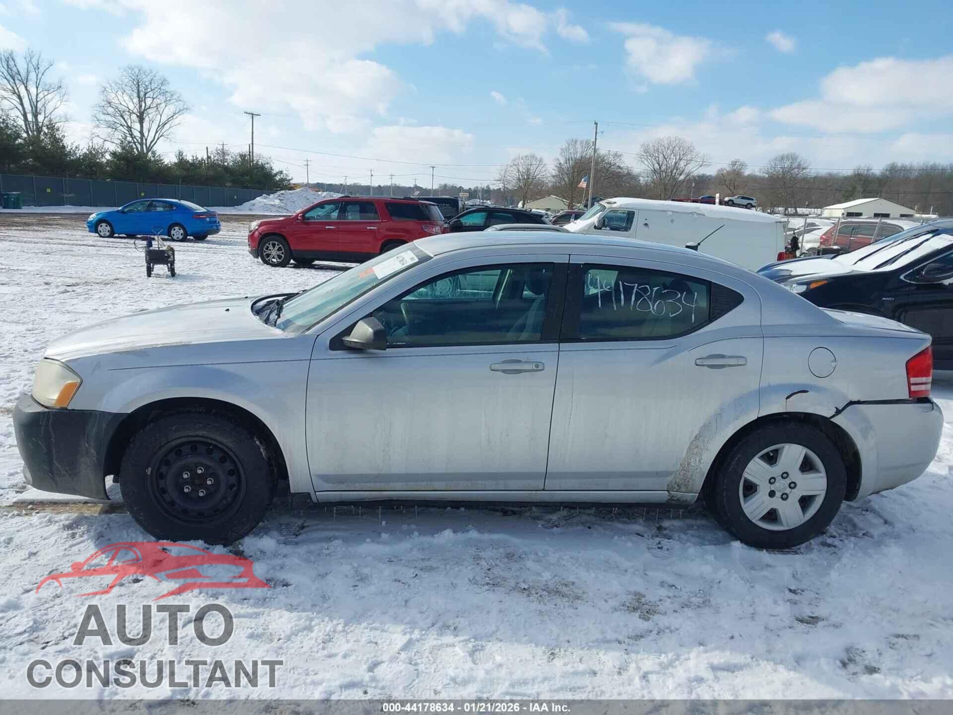 DODGE AVENGER 2010 - 1B3CC4FB9AN182310