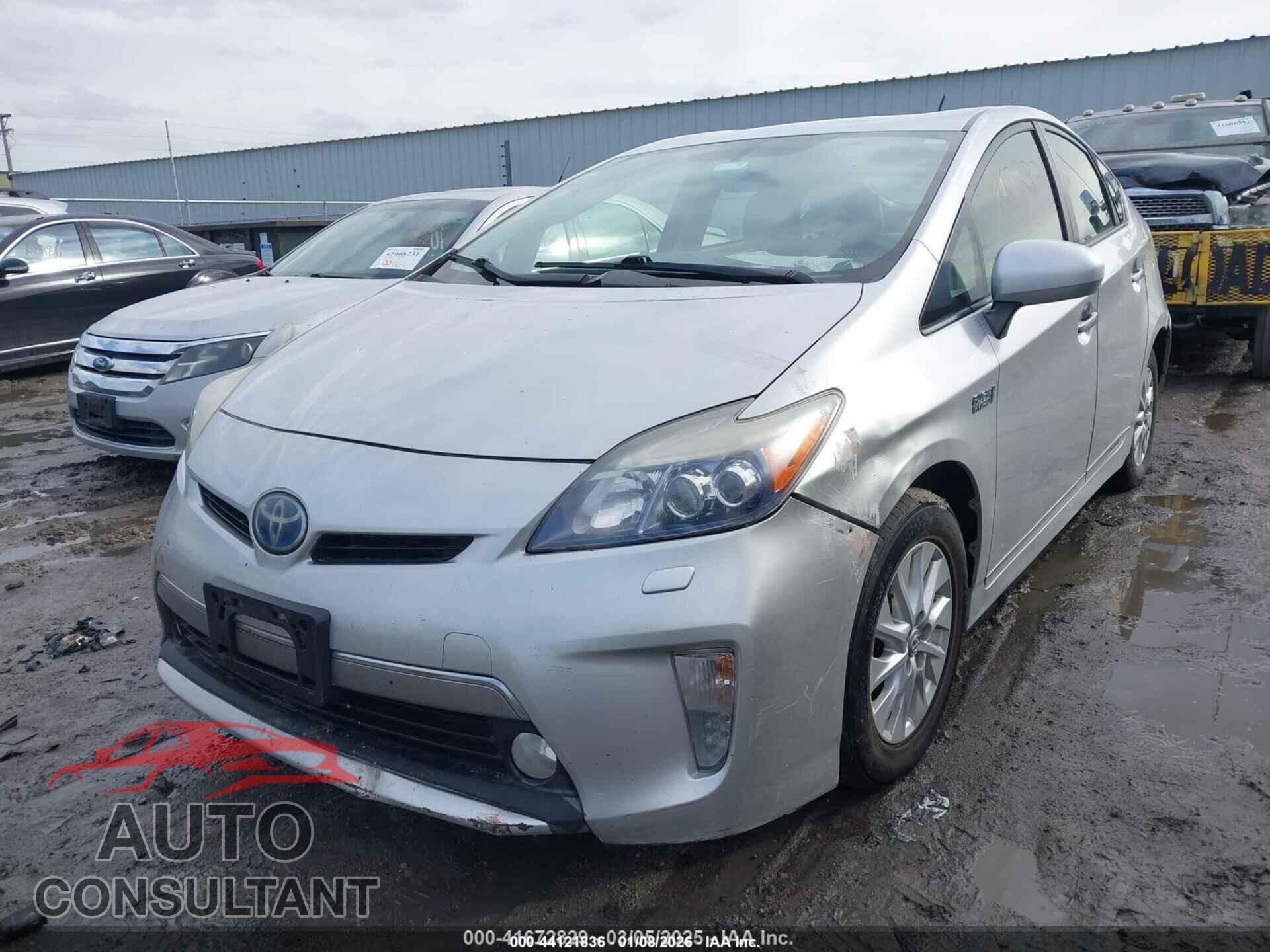 TOYOTA PRIUS PLUG-IN 2012 - JTDKN3DPXC3012016