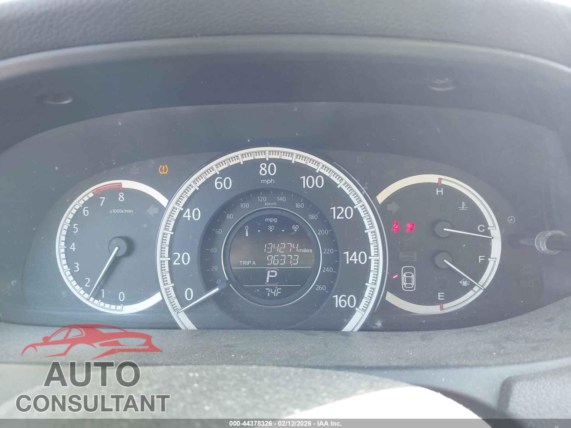 HONDA ACCORD 2013 - 1HGCR2F87DA080393