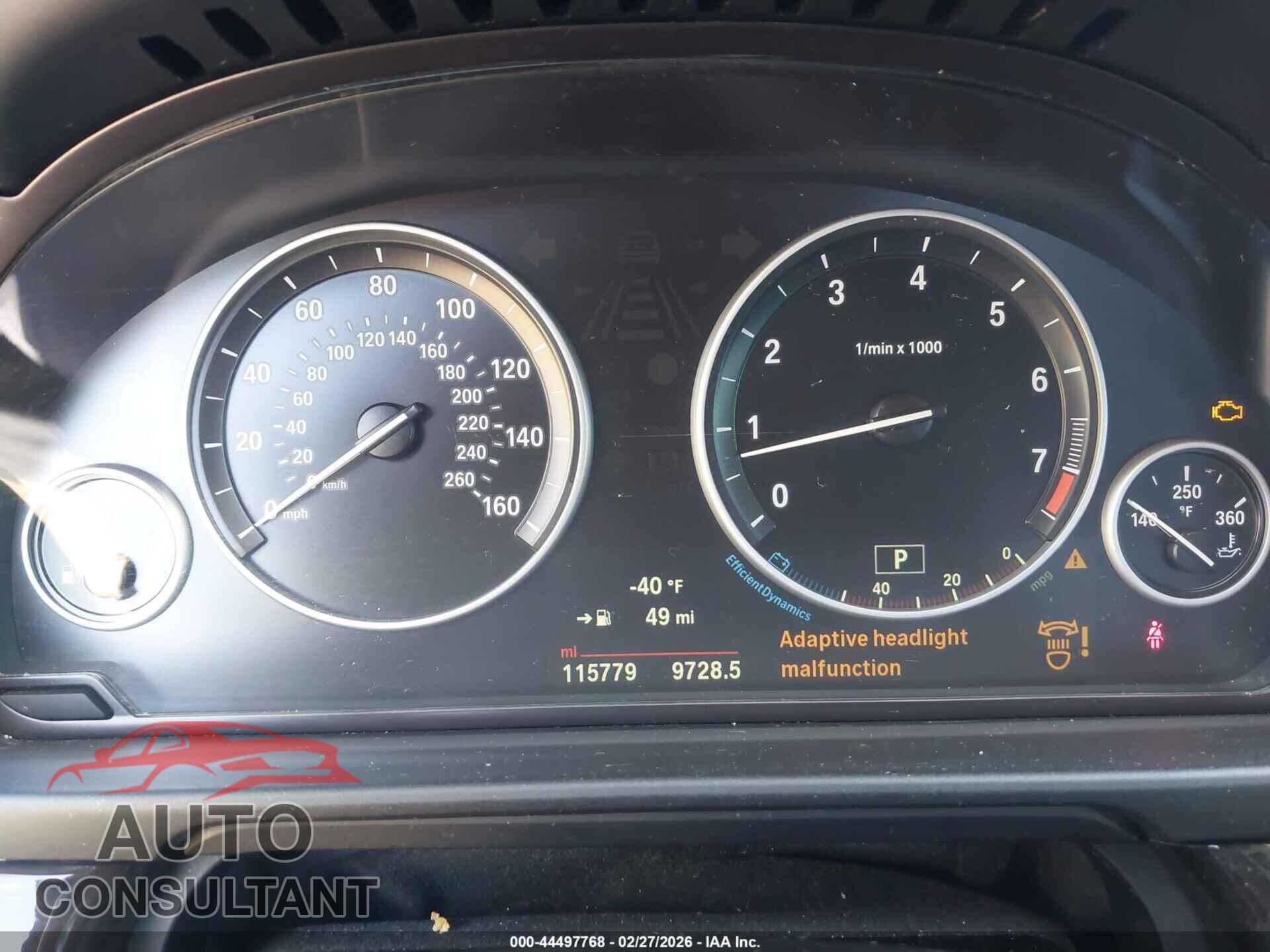 BMW 528I 2016 - WBA5A5C50GG355062