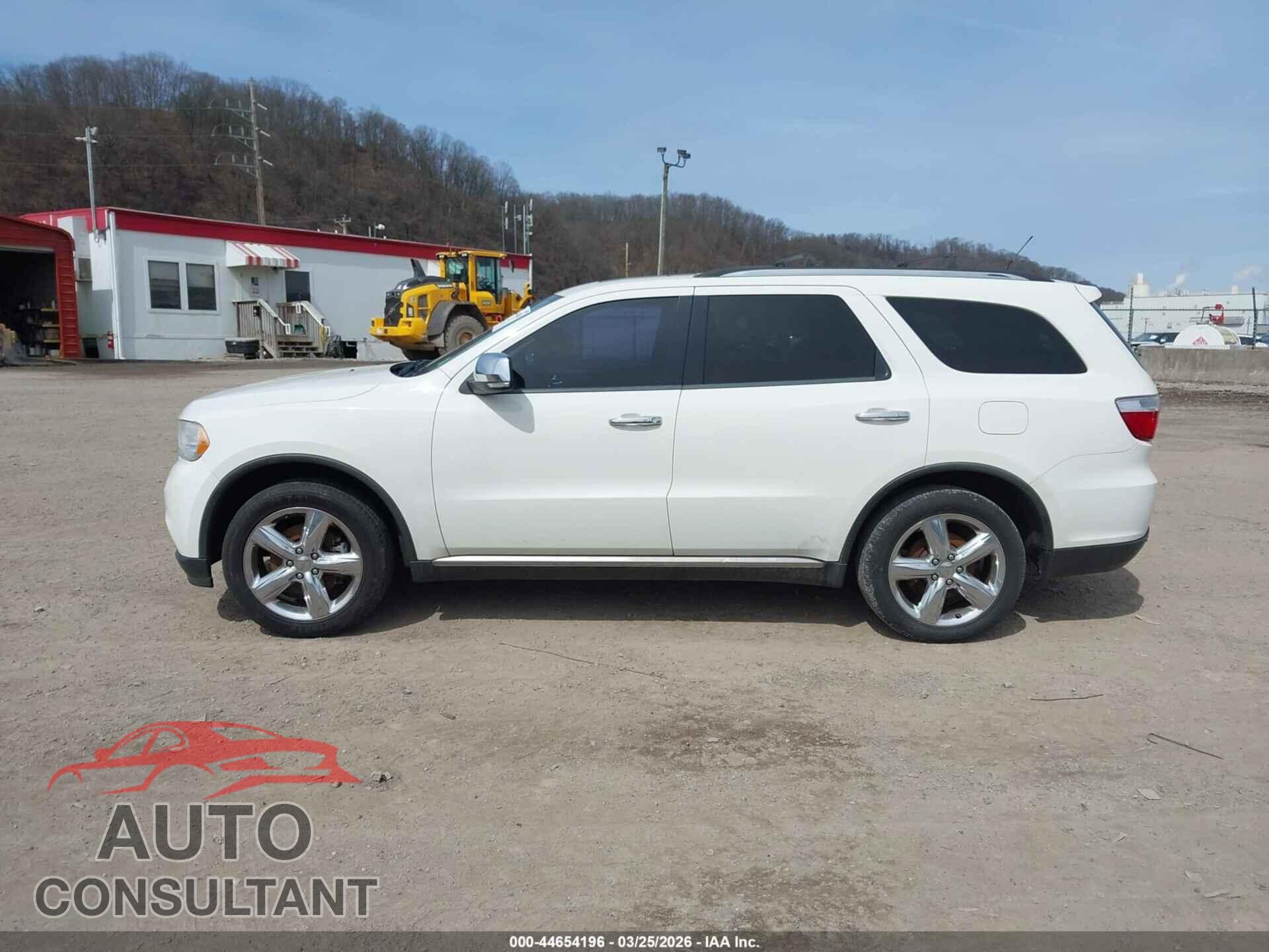 DODGE DURANGO 2012 - 1C4RDJEG8CC112796