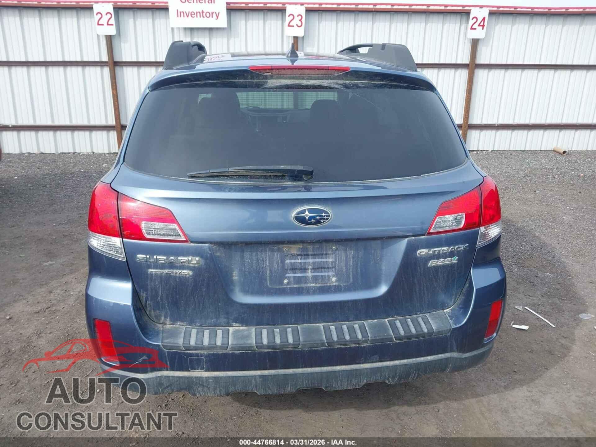 SUBARU OUTBACK 2014 - 4S4BRBMC4E3245626
