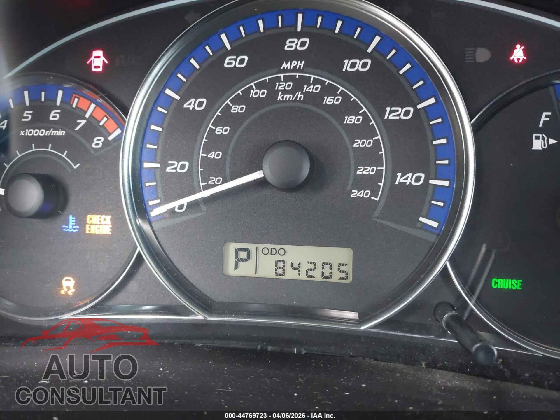 SUBARU FORESTER 2012 - JF2SHBBC9CH401137
