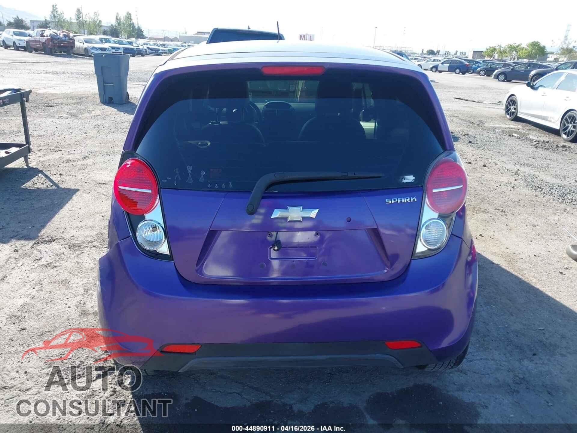 CHEVROLET SPARK 2013 - KL8CD6S93DC507293