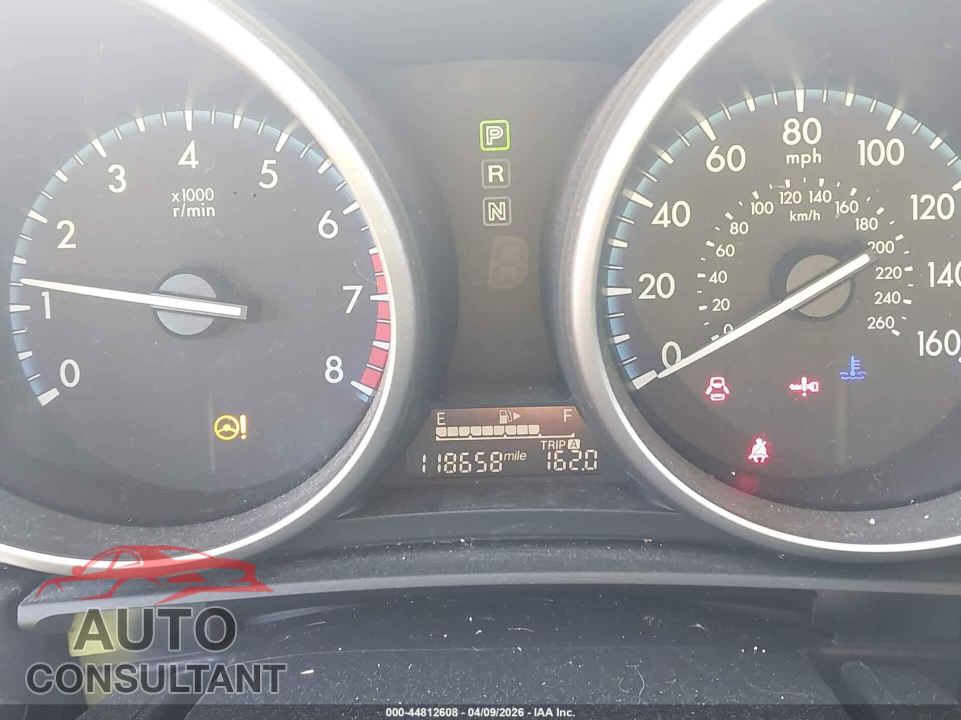 MAZDA MAZDA3 2013 - JM1BL1WP4D1823136